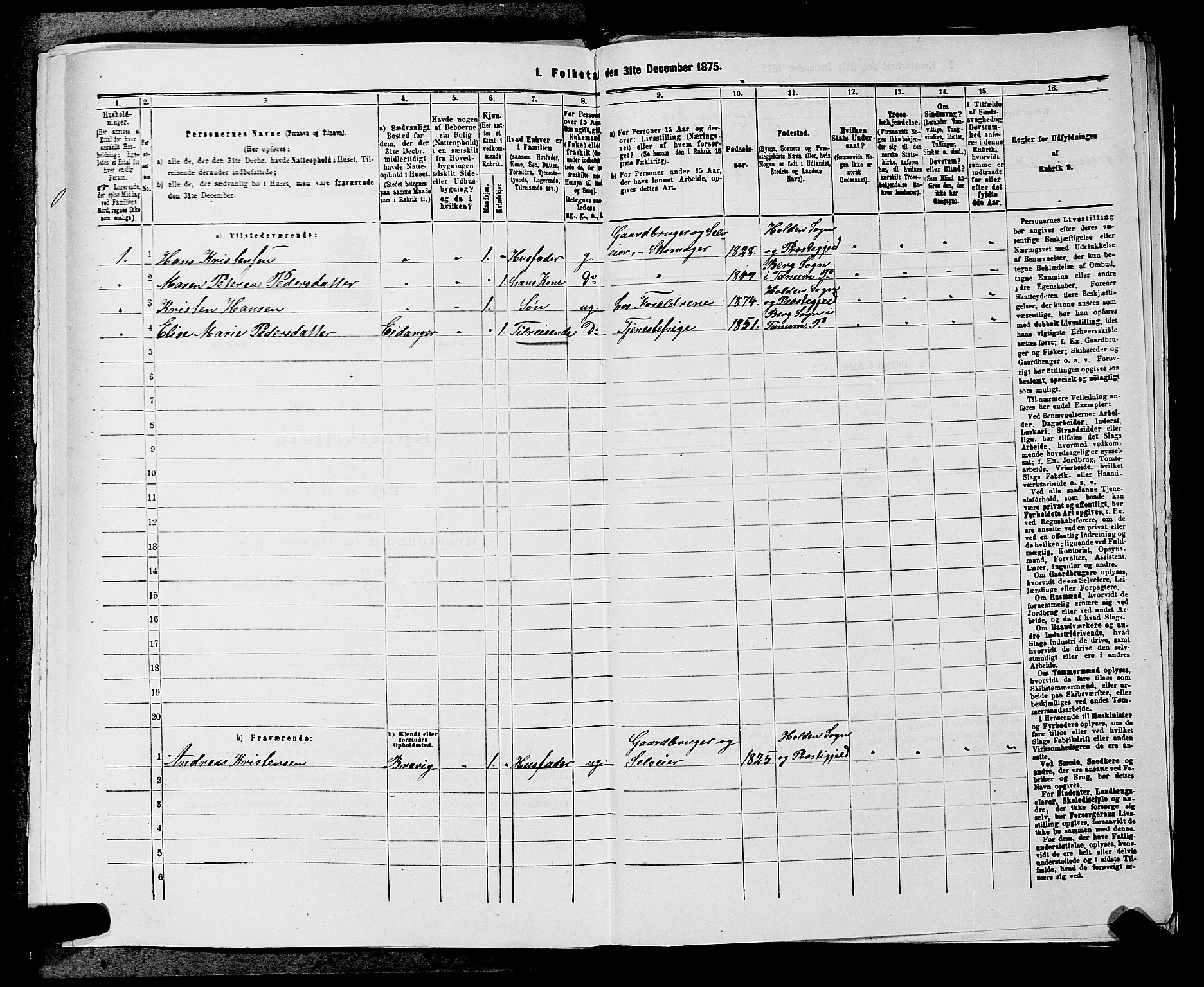 SAKO, 1875 census for 0819P Holla, 1875, p. 979