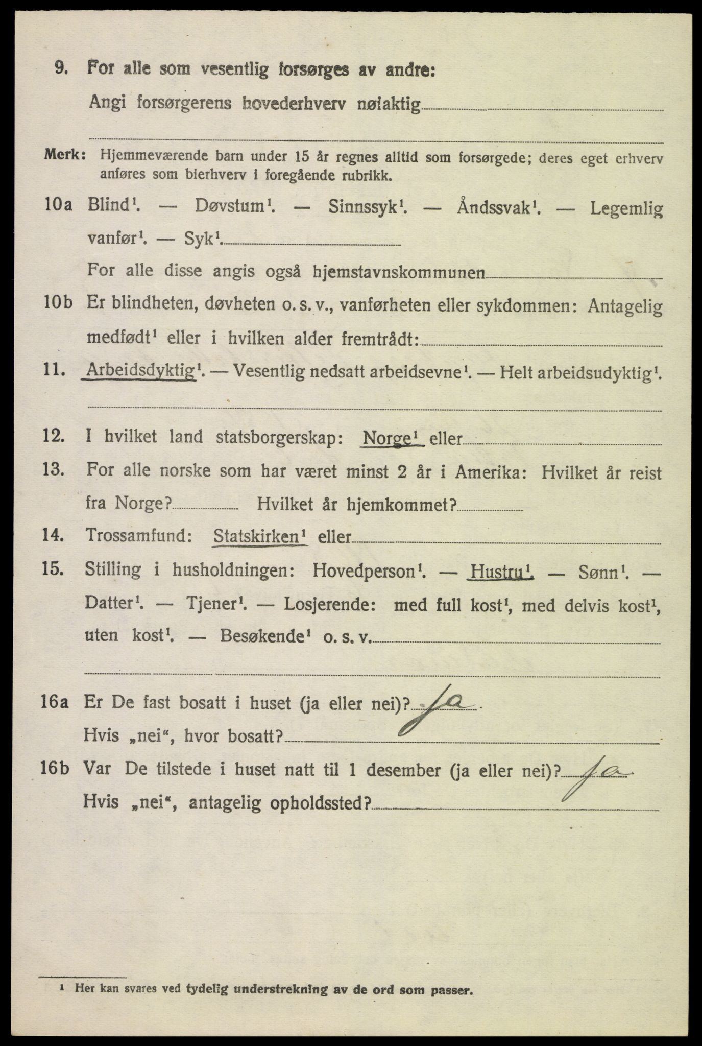 SAH, 1920 census for Østre Gausdal, 1920, p. 2789