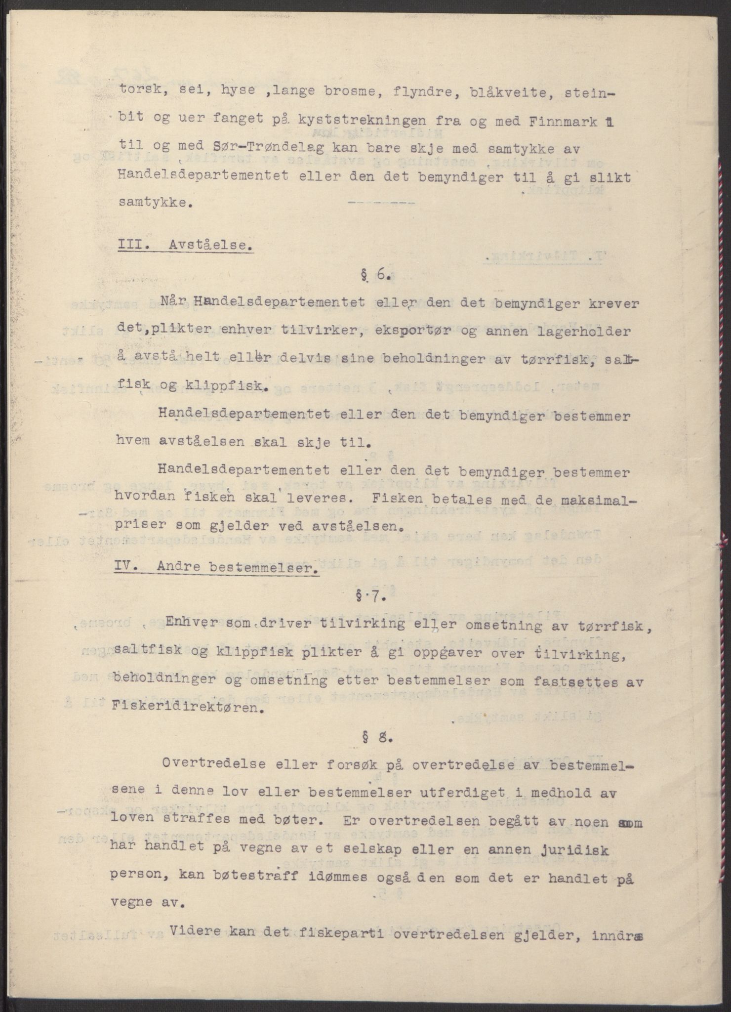 NS-administrasjonen 1940-1945 (Statsrådsekretariatet, de kommisariske statsråder mm), AV/RA-S-4279/D/Db/L0097: Lover I, 1942, p. 149