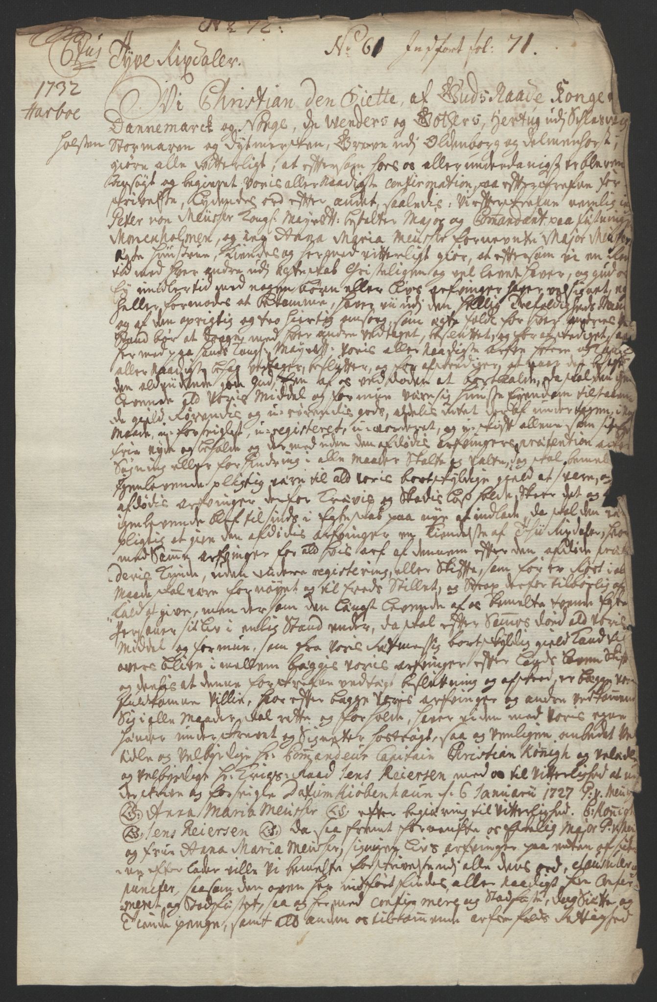 Forsvaret, Generalauditøren, RA/RAFA-1772/F/Fj/Fja/L0022: --, 1733-1821, p. 512