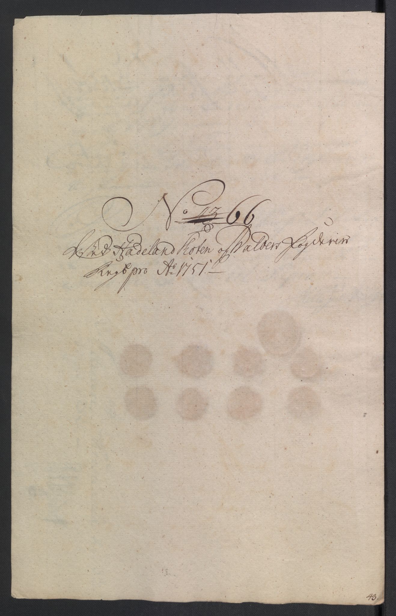 Rentekammeret inntil 1814, Reviderte regnskaper, Fogderegnskap, AV/RA-EA-4092/R18/L1348: Fogderegnskap Hadeland, Toten og Valdres, 1750-1751, p. 580