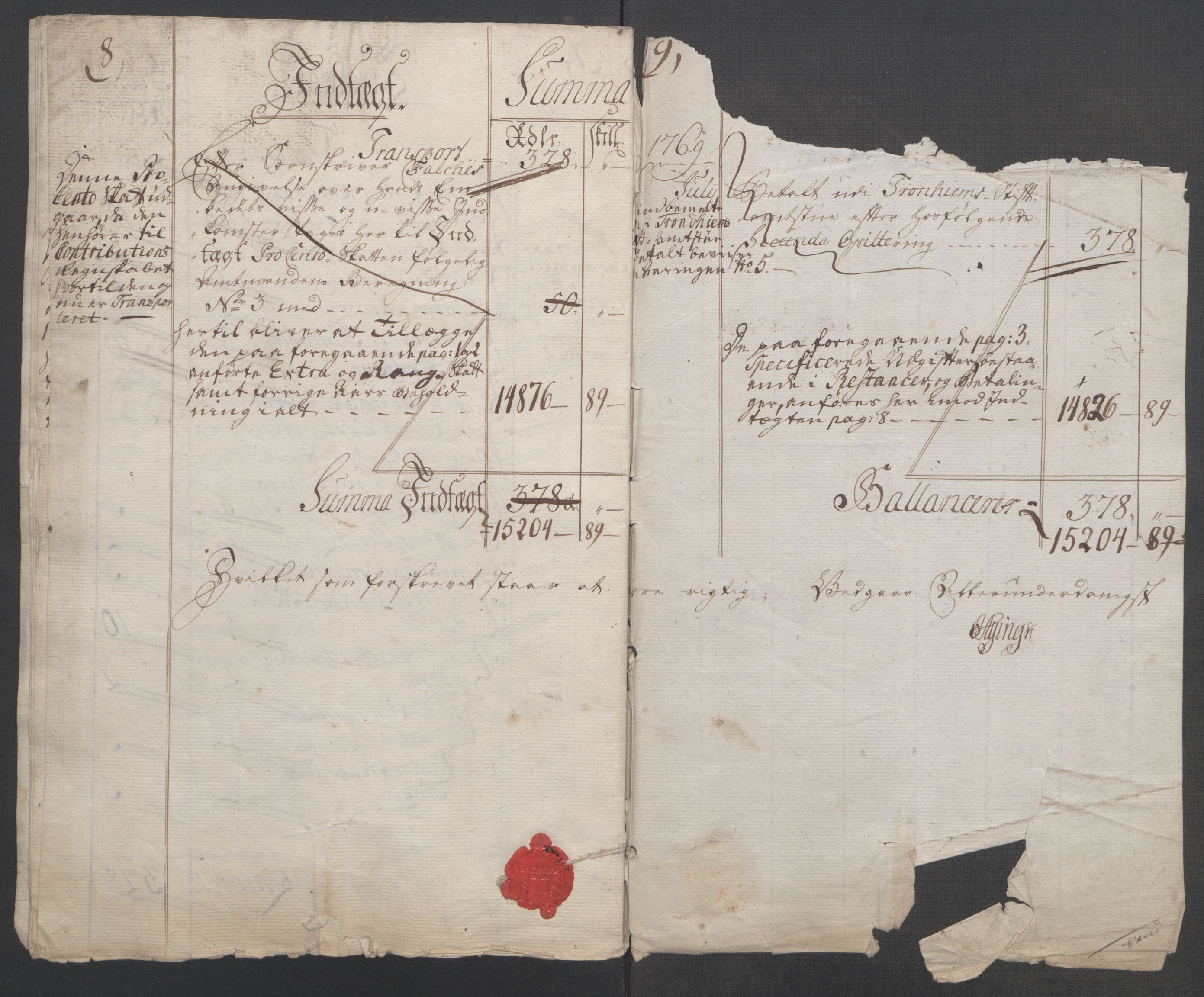 Rentekammeret inntil 1814, Reviderte regnskaper, Fogderegnskap, AV/RA-EA-4092/R54/L3645: Ekstraskatten Sunnmøre, 1762-1772, p. 116