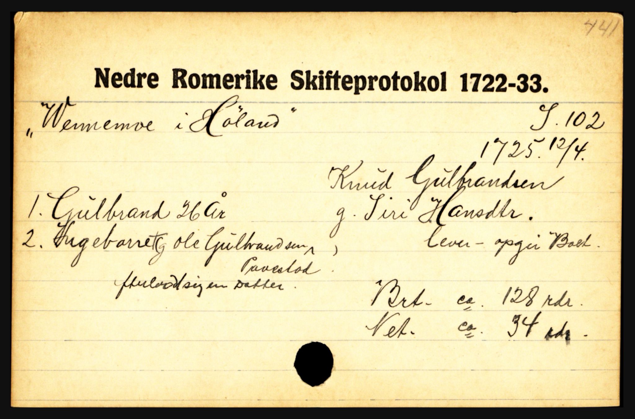 Nedre Romerike sorenskriveri, AV/SAO-A-10469/H, 1680-1828, p. 9137