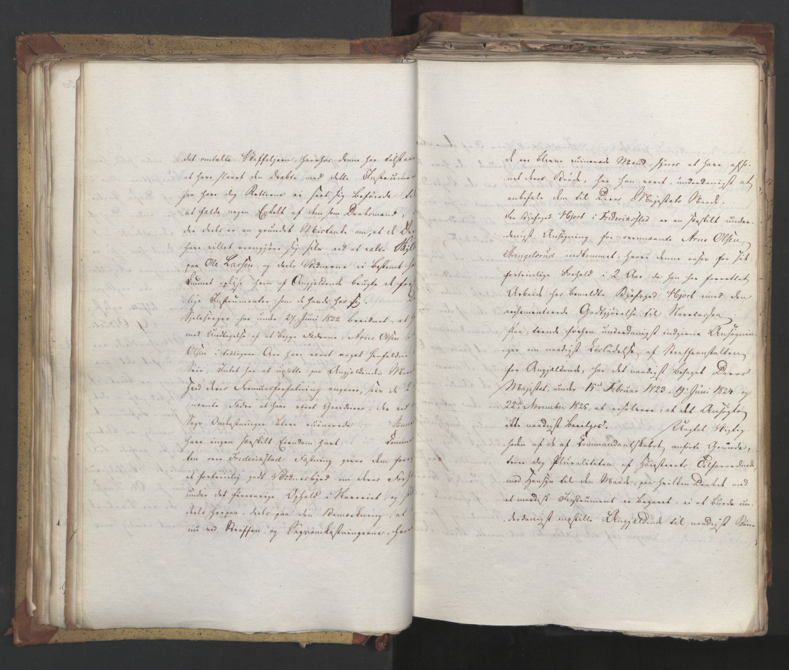 Statsrådsavdelingen i Stockholm, AV/RA-S-1003/D/Da/L0051: Regjeringsinnstillinger nr. 4310-4565, 1827, p. 78