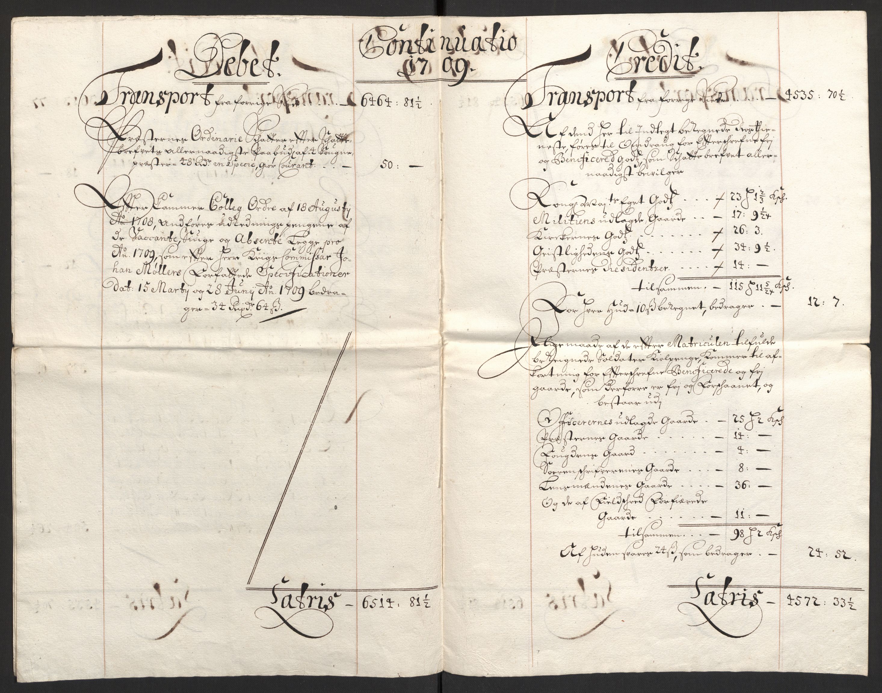 Rentekammeret inntil 1814, Reviderte regnskaper, Fogderegnskap, AV/RA-EA-4092/R40/L2449: Fogderegnskap Råbyggelag, 1709-1711, p. 6