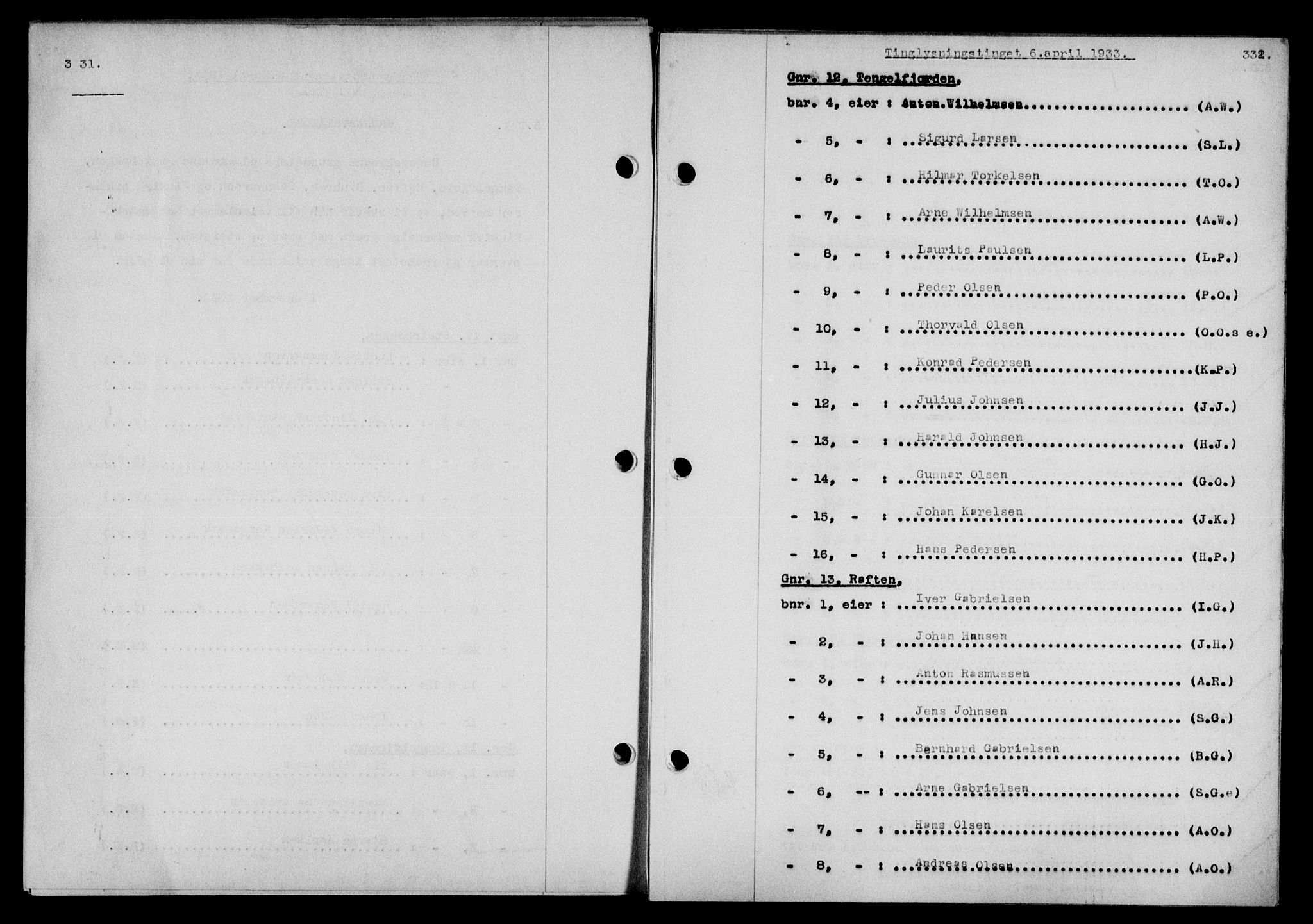Vesterålen sorenskriveri, SAT/A-4180/1/2/2Ca/L0057: Mortgage book no. 50, 1933-1933, Deed date: 06.04.1933