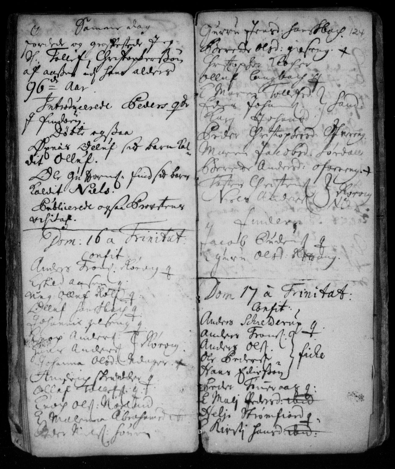 Ministerialprotokoller, klokkerbøker og fødselsregistre - Nordland, AV/SAT-A-1459/859/L0840: Parish register (official) no. 859A00, 1708-1738, p. 124