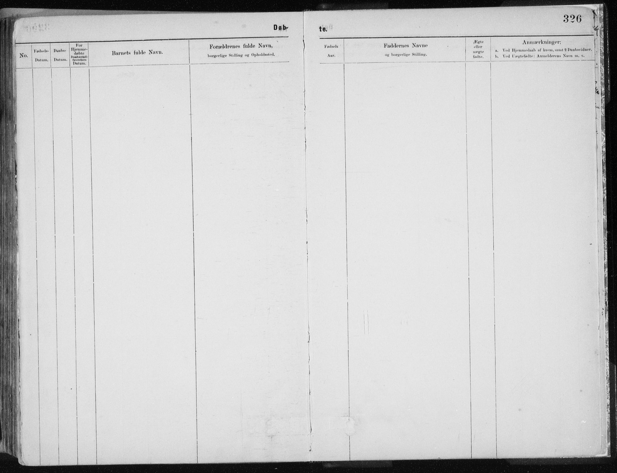 Ministerialprotokoller, klokkerbøker og fødselsregistre - Nordland, AV/SAT-A-1459/843/L0636: Parish register (copy) no. 843C05, 1884-1909, p. 326