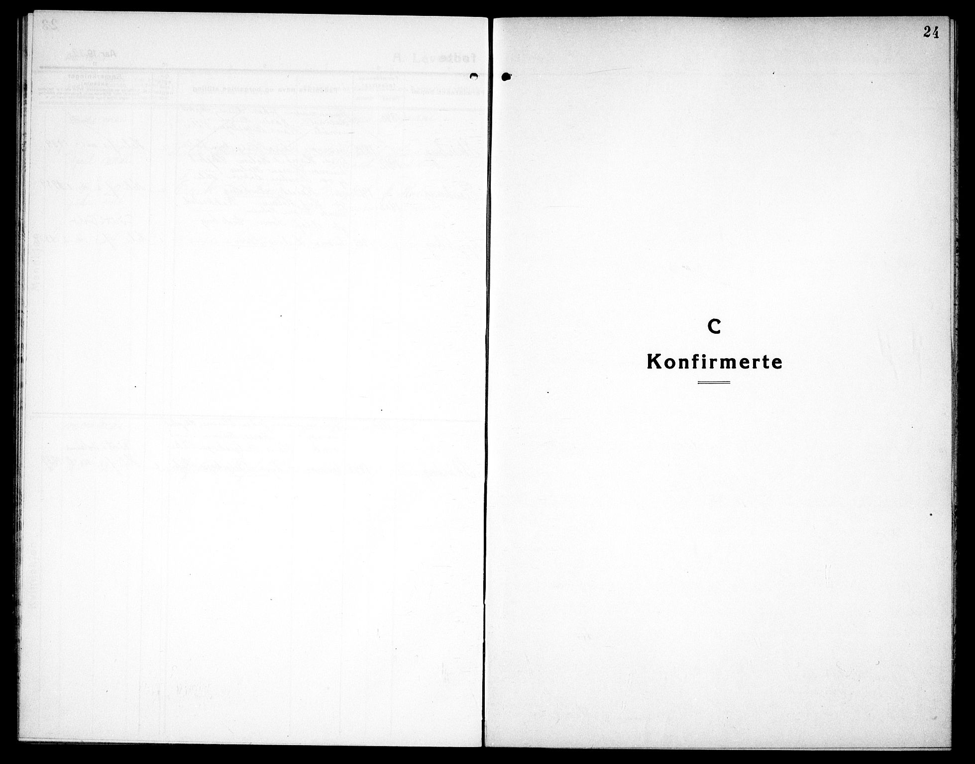 Spydeberg prestekontor Kirkebøker, AV/SAO-A-10924/G/Gc/L0002: Parish register (copy) no. III 2, 1918-1939, p. 24