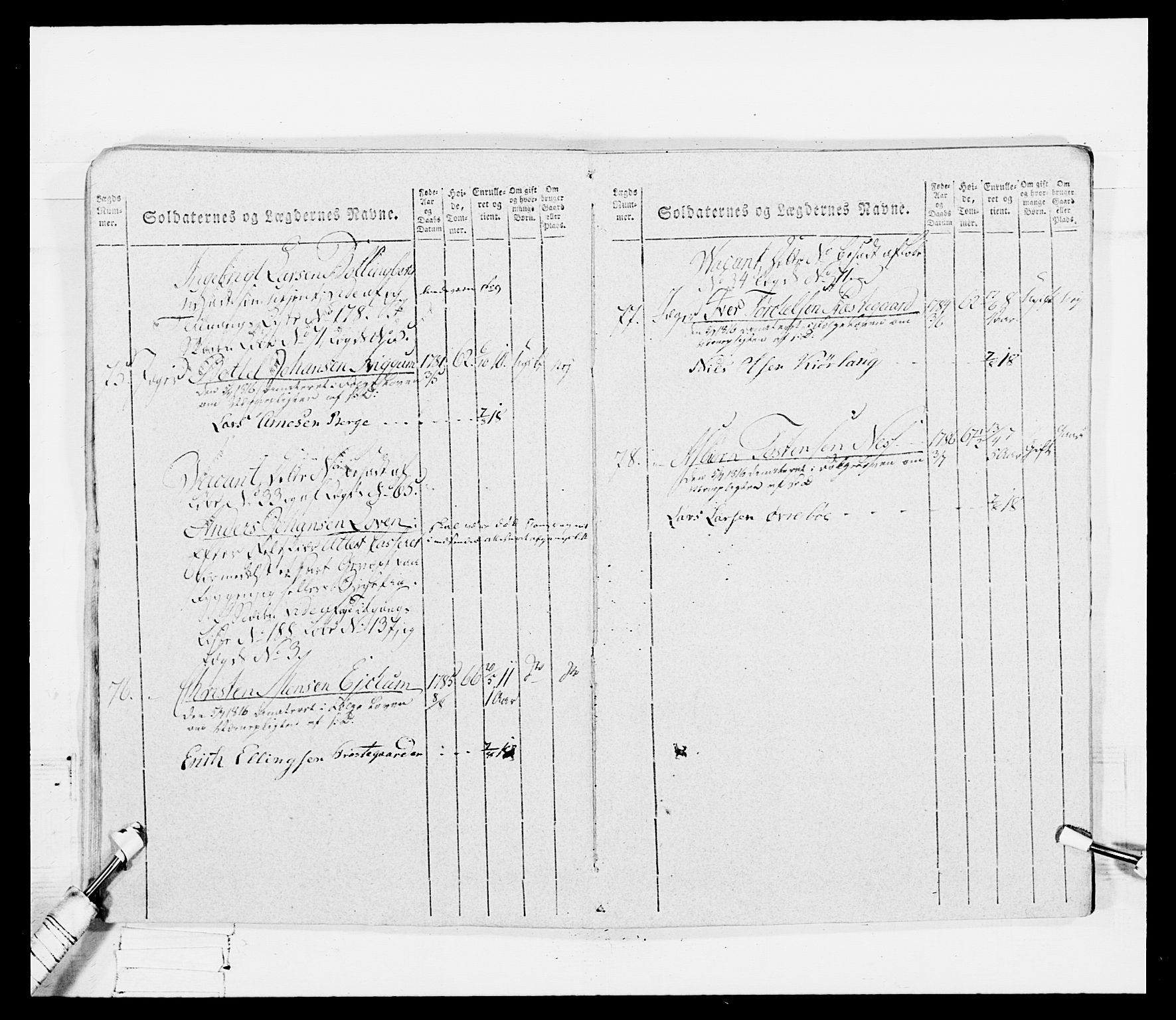 Generalitets- og kommissariatskollegiet, Det kongelige norske kommissariatskollegium, AV/RA-EA-5420/E/Eh/L0099: Bergenhusiske nasjonale infanteriregiment, 1812, p. 94