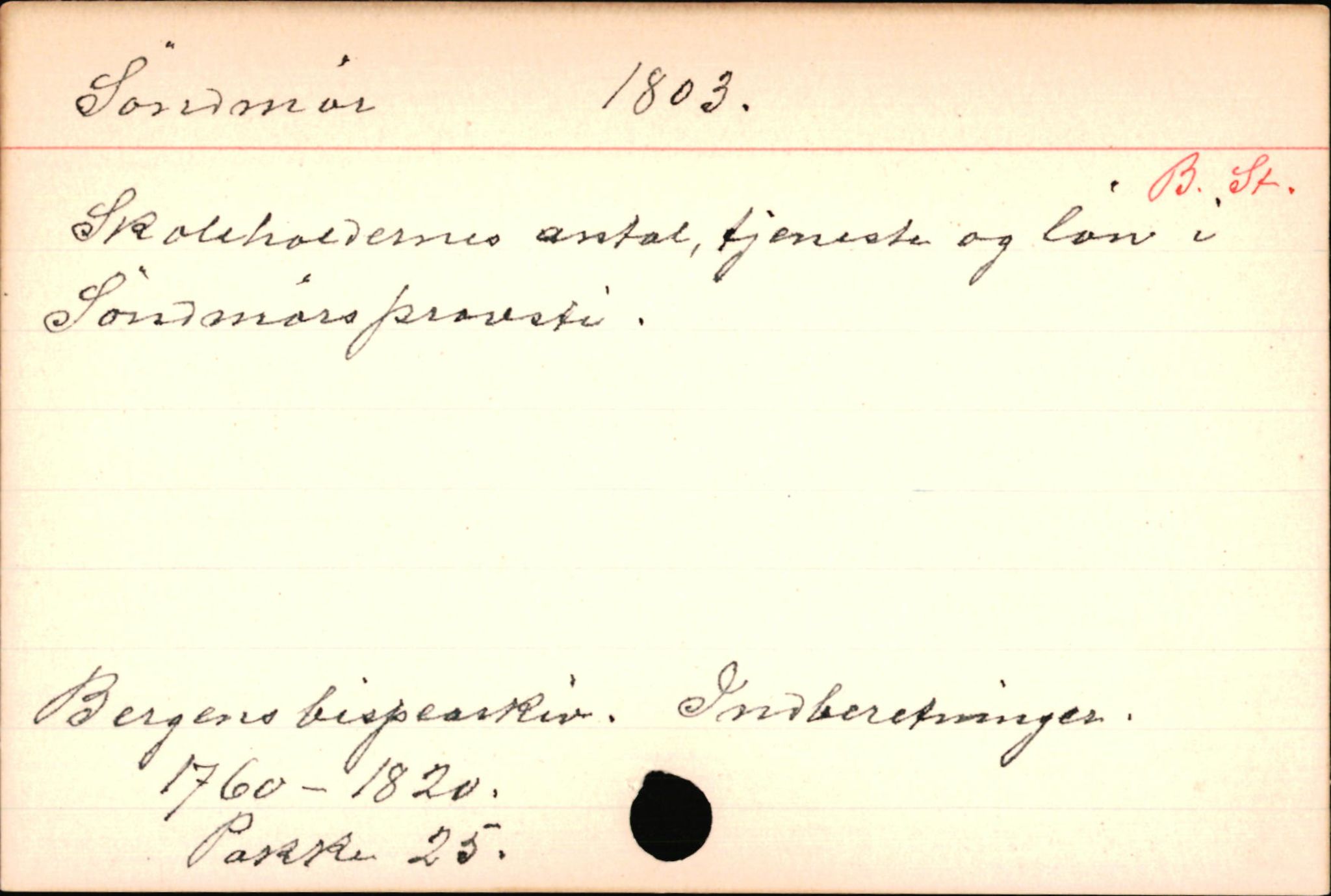 Haugen, Johannes - lærer, AV/SAB-SAB/PA-0036/01/L0001: Om klokkere og lærere, 1521-1904, p. 10242