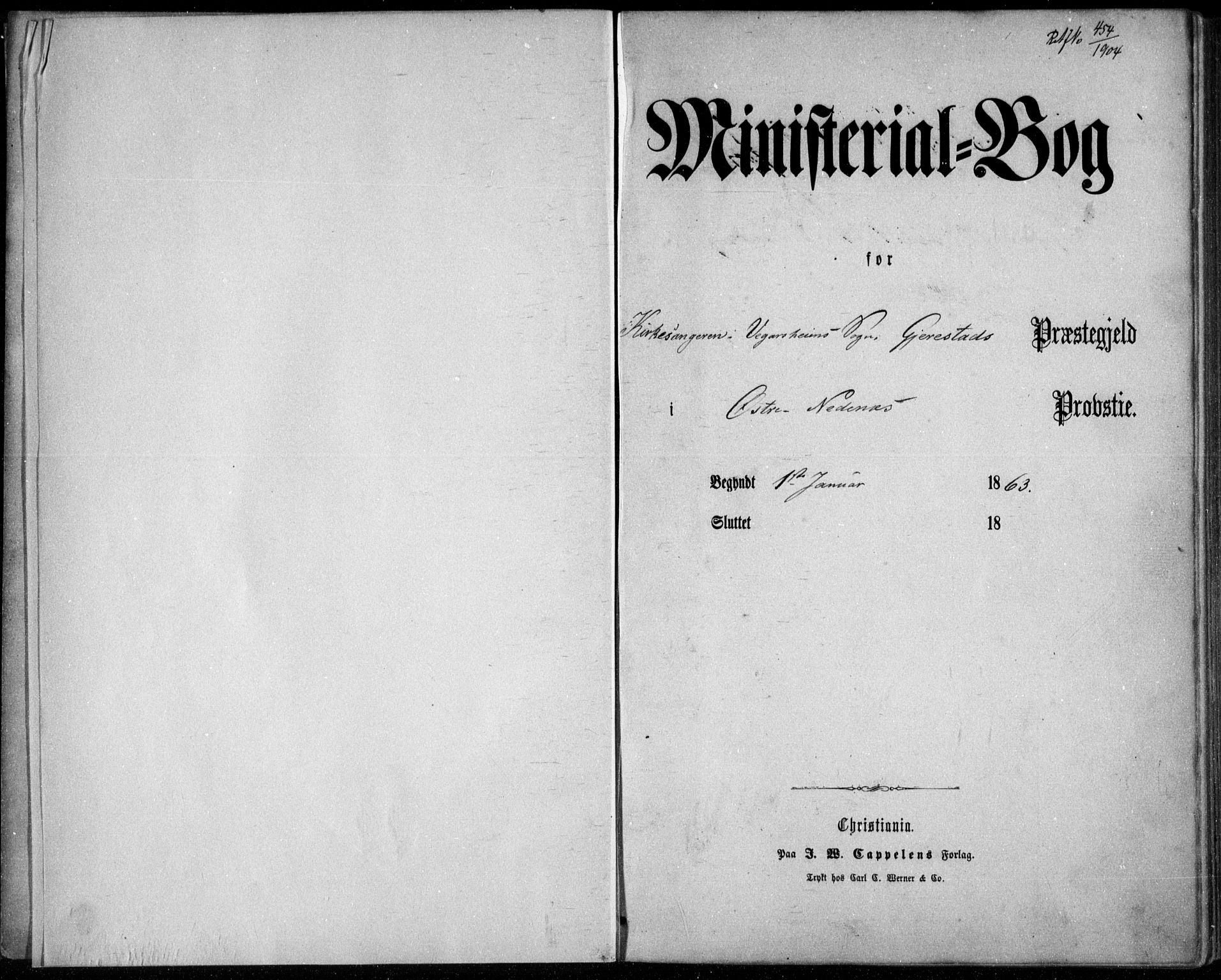 Gjerstad sokneprestkontor, SAK/1111-0014/F/Fb/Fbb/L0003: Parish register (copy) no. B 3, 1862-1889