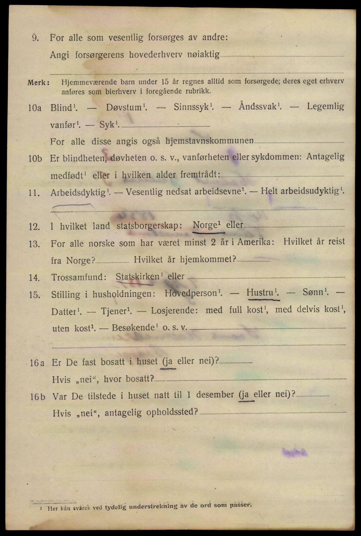 SAO, 1920 census for Son, 1920, p. 1137