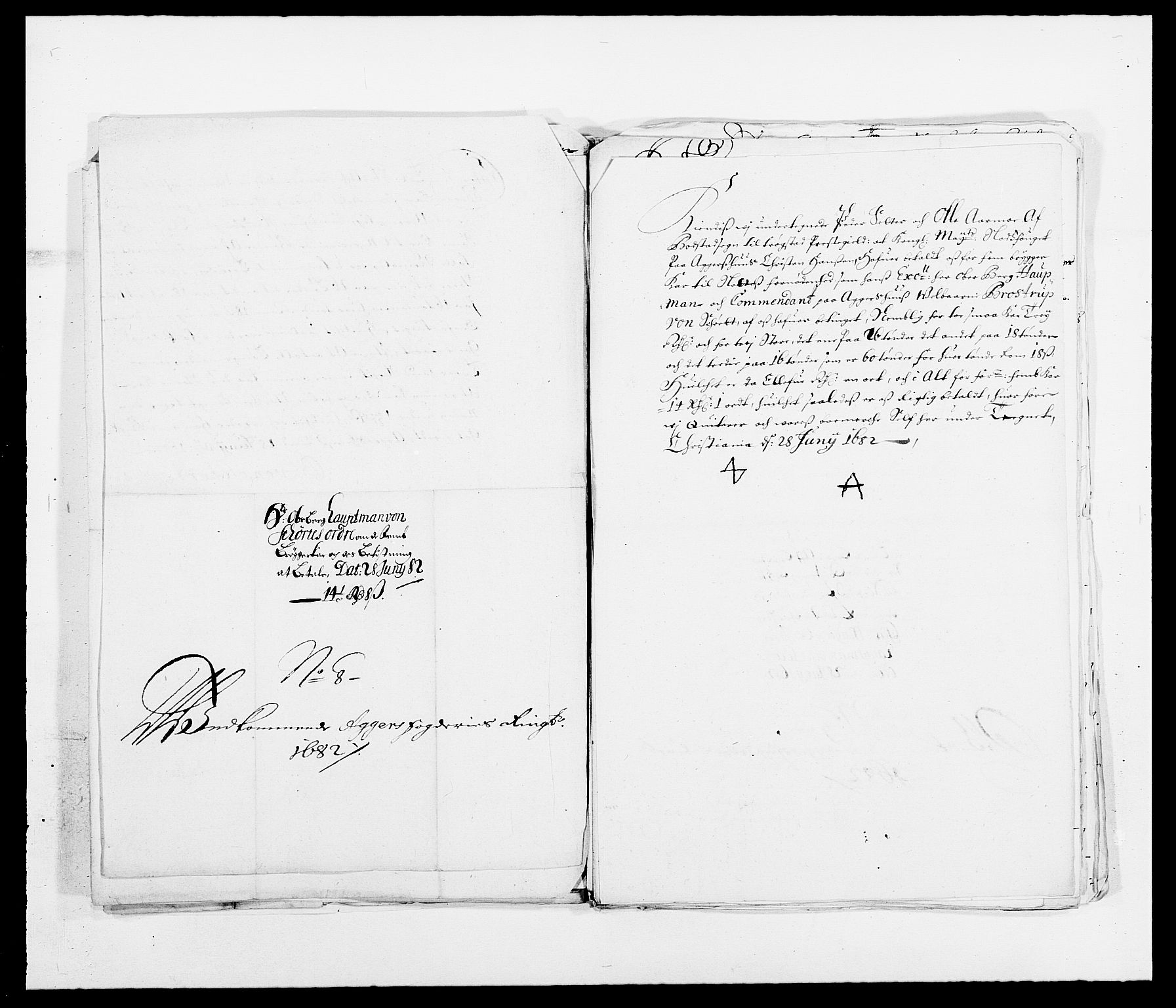 Rentekammeret inntil 1814, Reviderte regnskaper, Fogderegnskap, AV/RA-EA-4092/R08/L0424: Fogderegnskap Aker, 1682-1689, p. 13