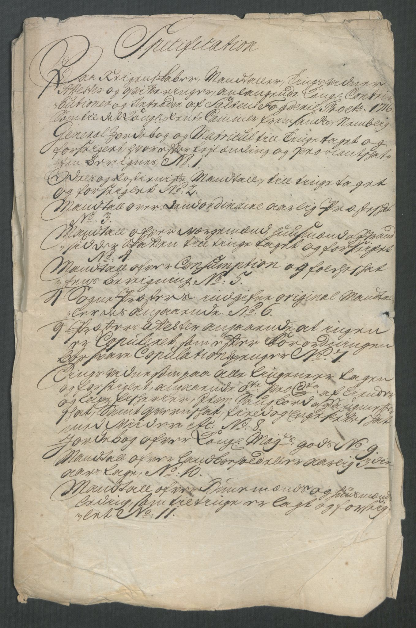 Rentekammeret inntil 1814, Reviderte regnskaper, Fogderegnskap, RA/EA-4092/R66/L4586: Fogderegnskap Salten, 1716, p. 24