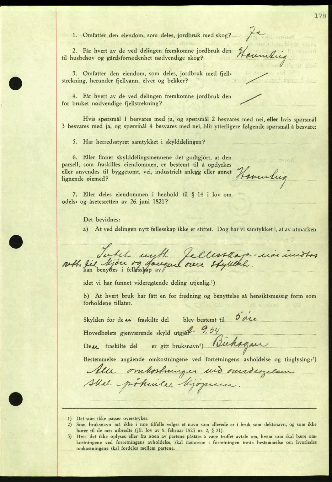 Nordmøre sorenskriveri, AV/SAT-A-4132/1/2/2Ca: Mortgage book no. A80, 1936-1937, Diary no: : 2226/1936