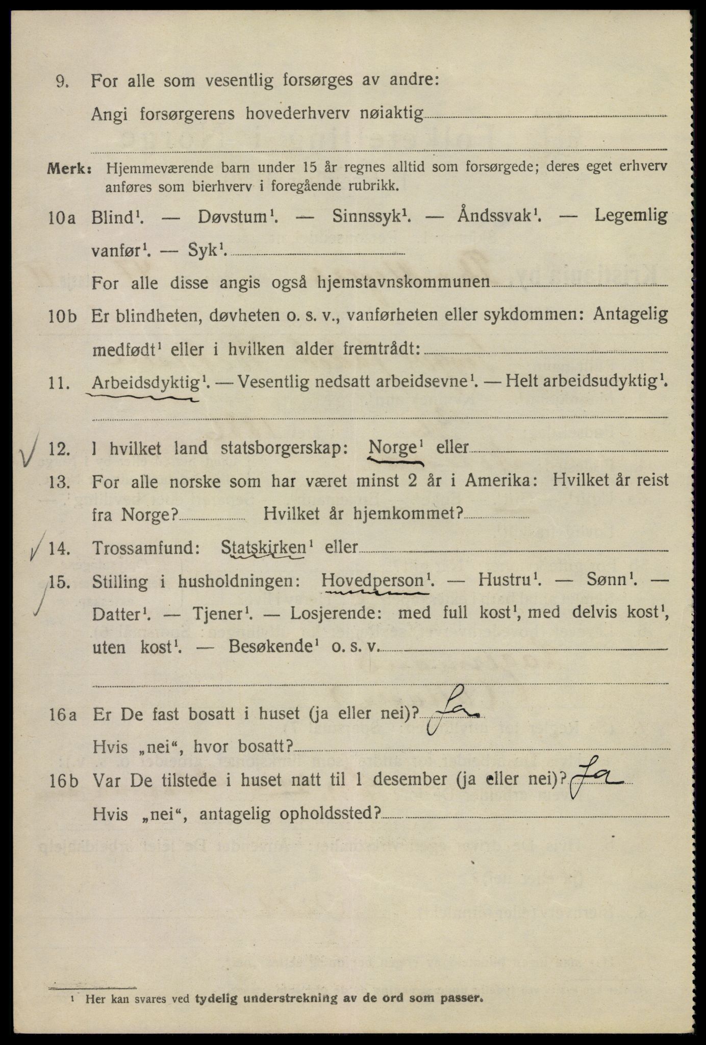 SAO, 1920 census for Kristiania, 1920, p. 577204