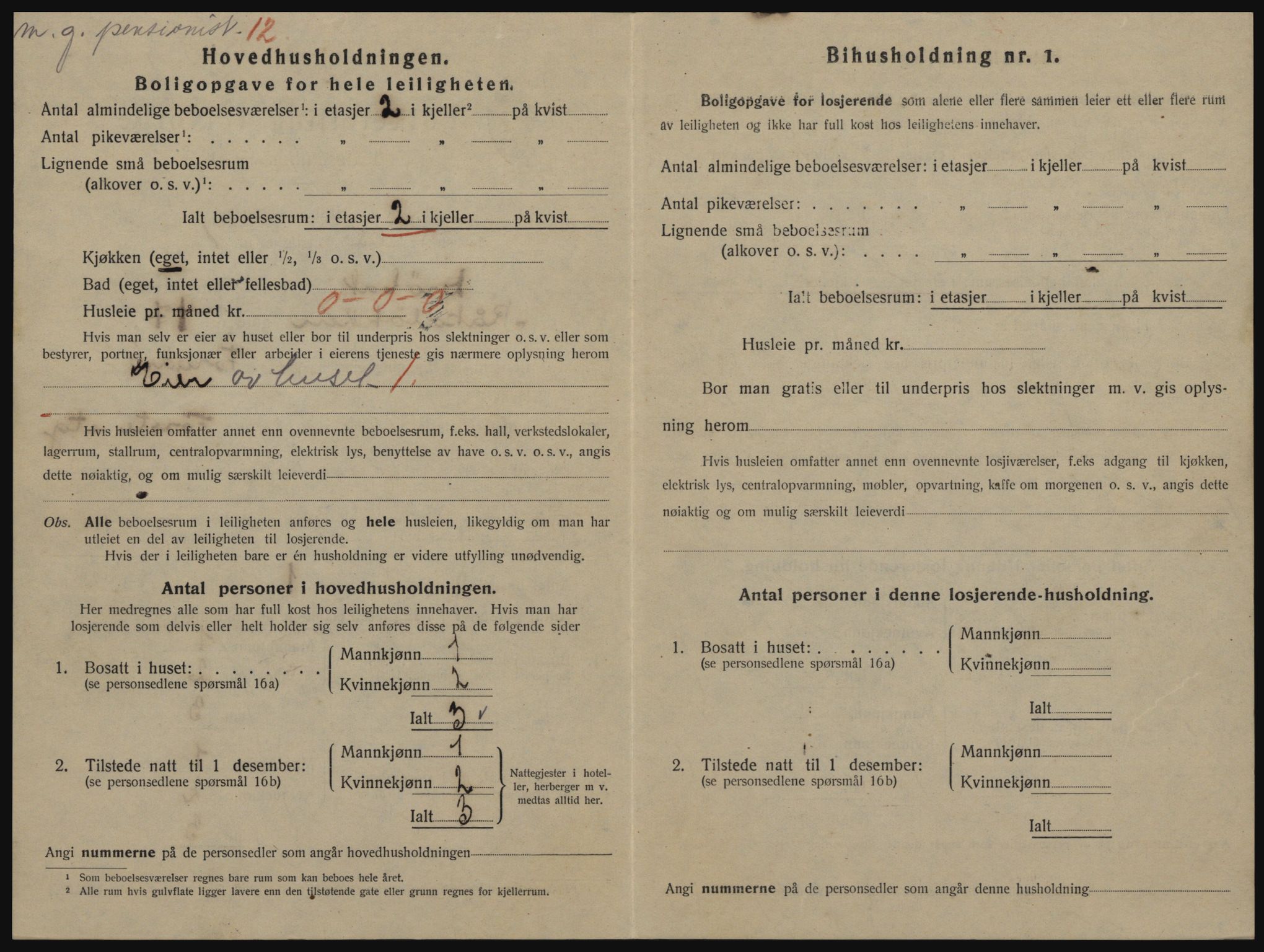 SAO, 1920 census for Drøbak, 1920, p. 1488