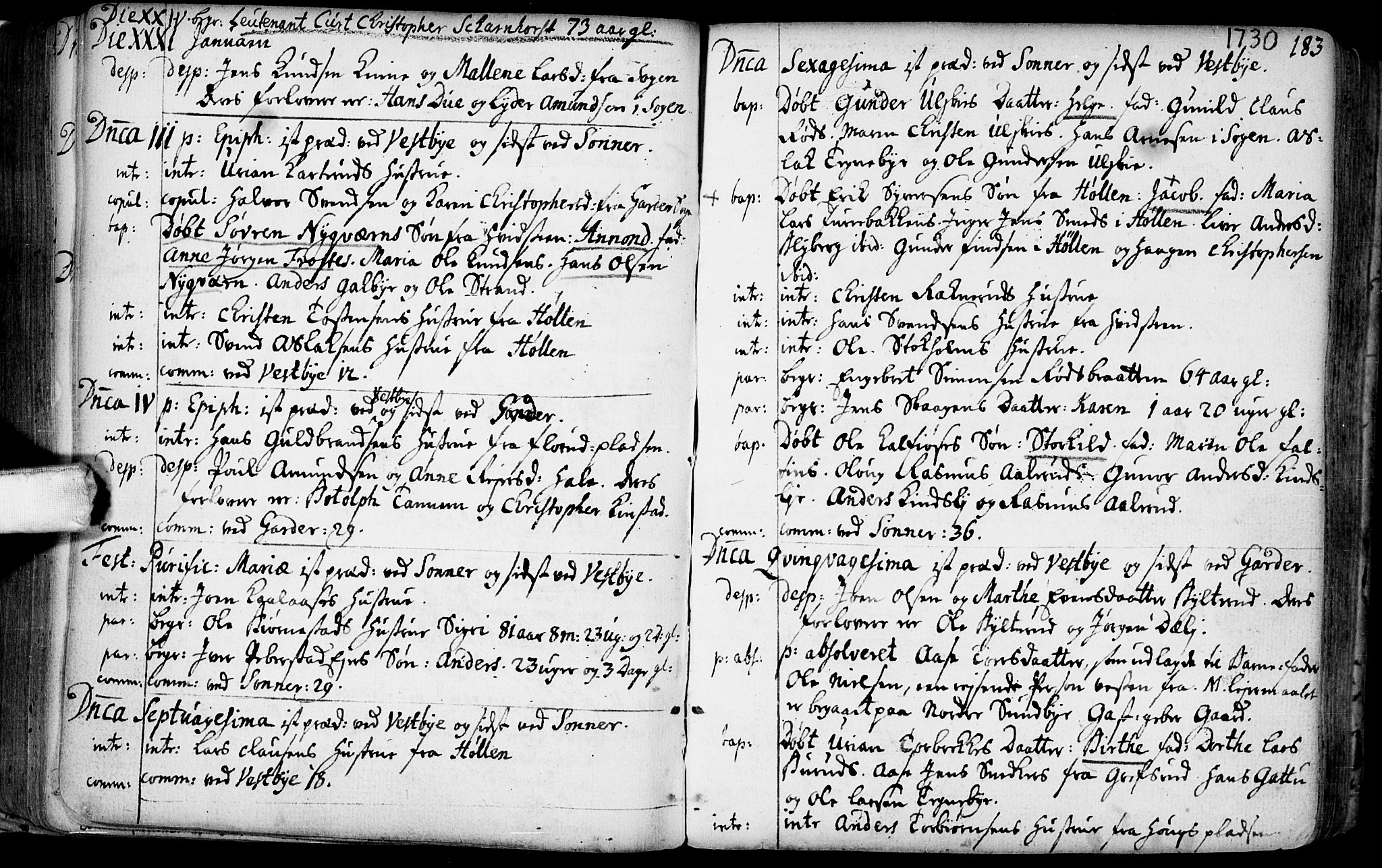 Vestby prestekontor Kirkebøker, AV/SAO-A-10893/F/Fa/L0001.b: Parish register (official) no. I 1B, 1714-1759, p. 183