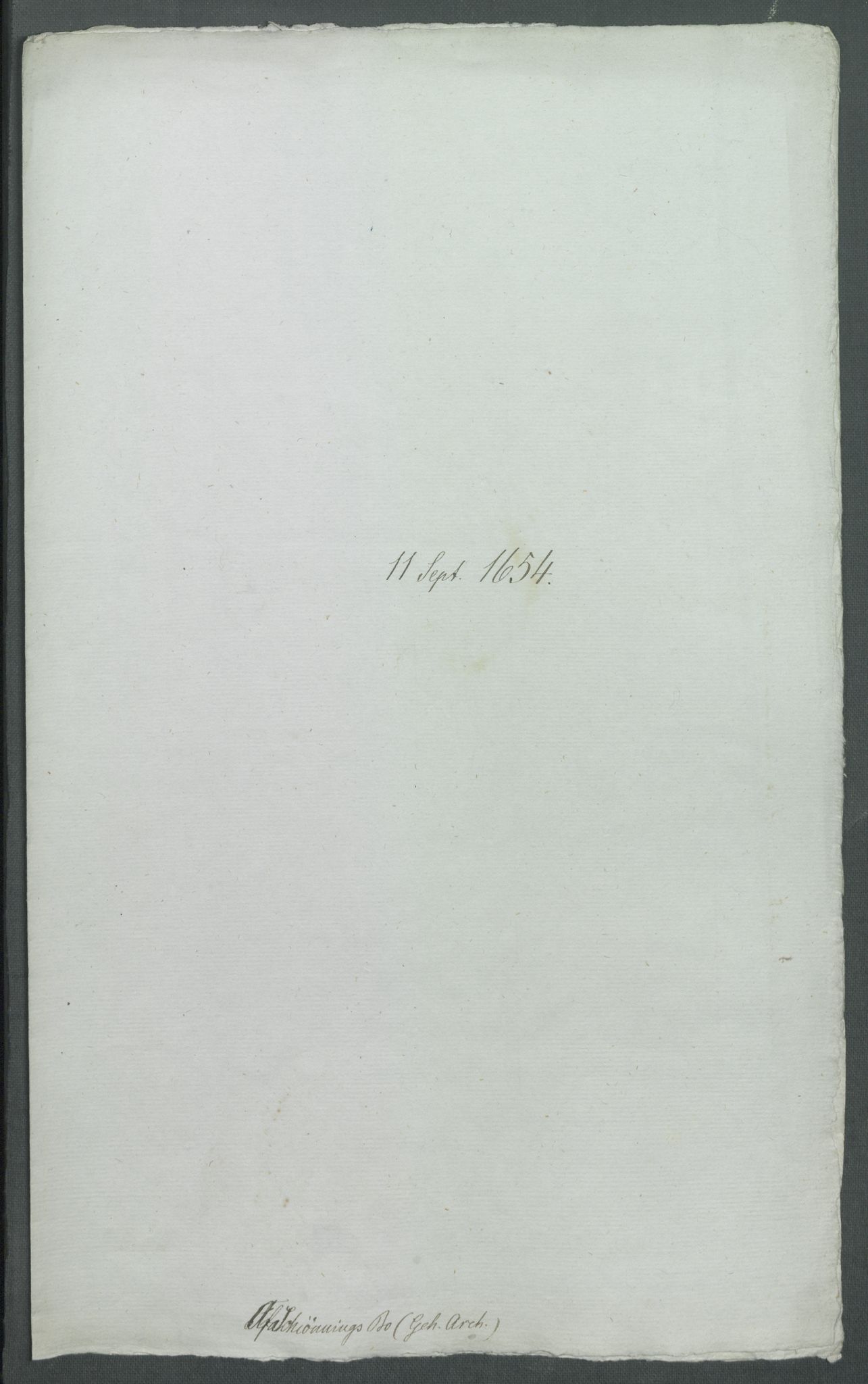 Riksarkivets diplomsamling, AV/RA-EA-5965/F02/L0166: Dokumenter, 1654-1656, p. 47