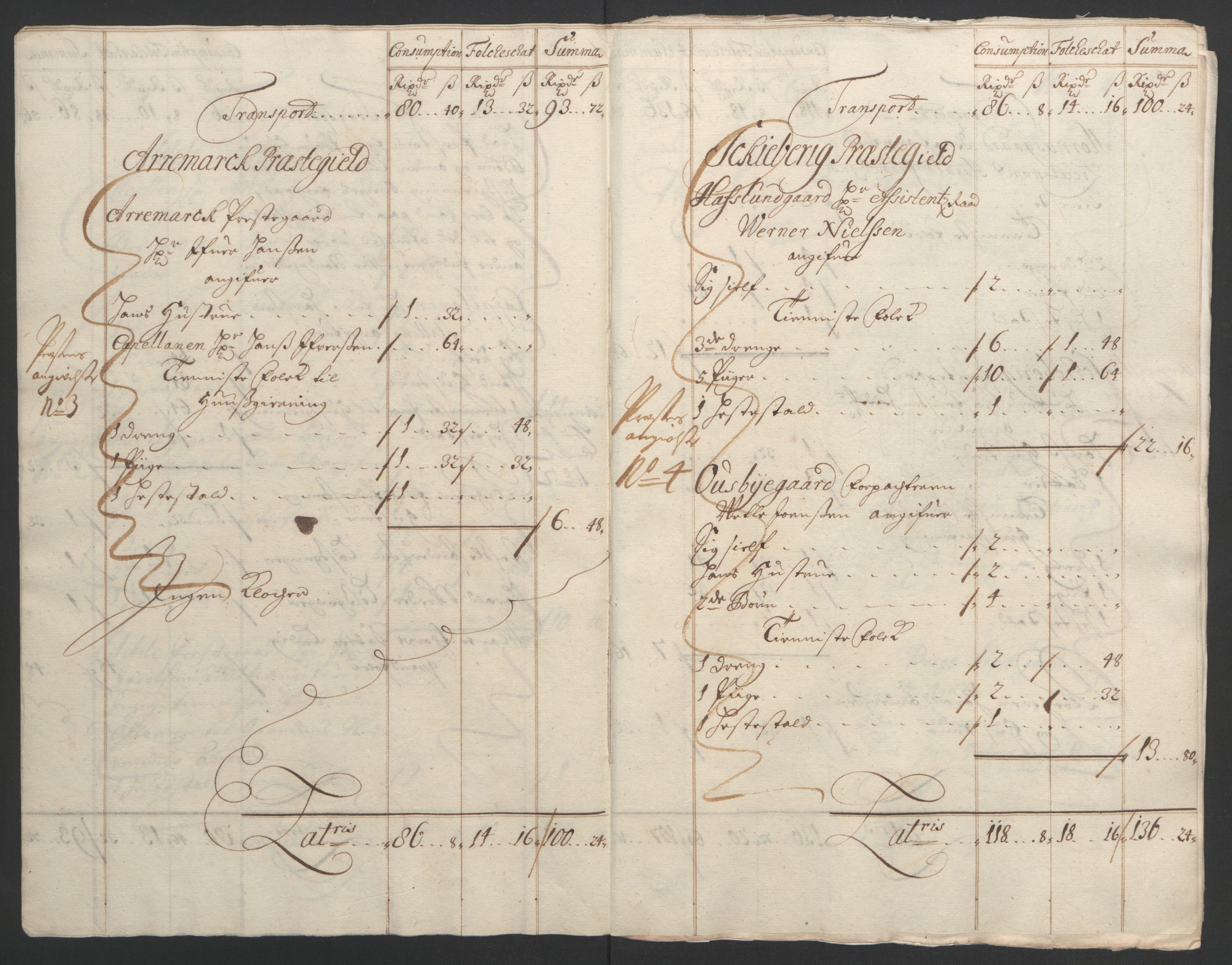 Rentekammeret inntil 1814, Reviderte regnskaper, Fogderegnskap, AV/RA-EA-4092/R01/L0012: Fogderegnskap Idd og Marker, 1694-1695, p. 242