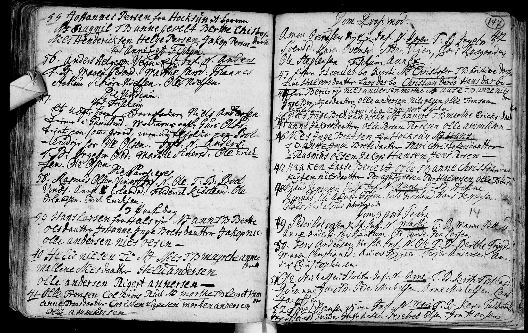 Eiker kirkebøker, AV/SAKO-A-4/F/Fa/L0003: Parish register (official) no. I 3, 1724-1753, p. 147