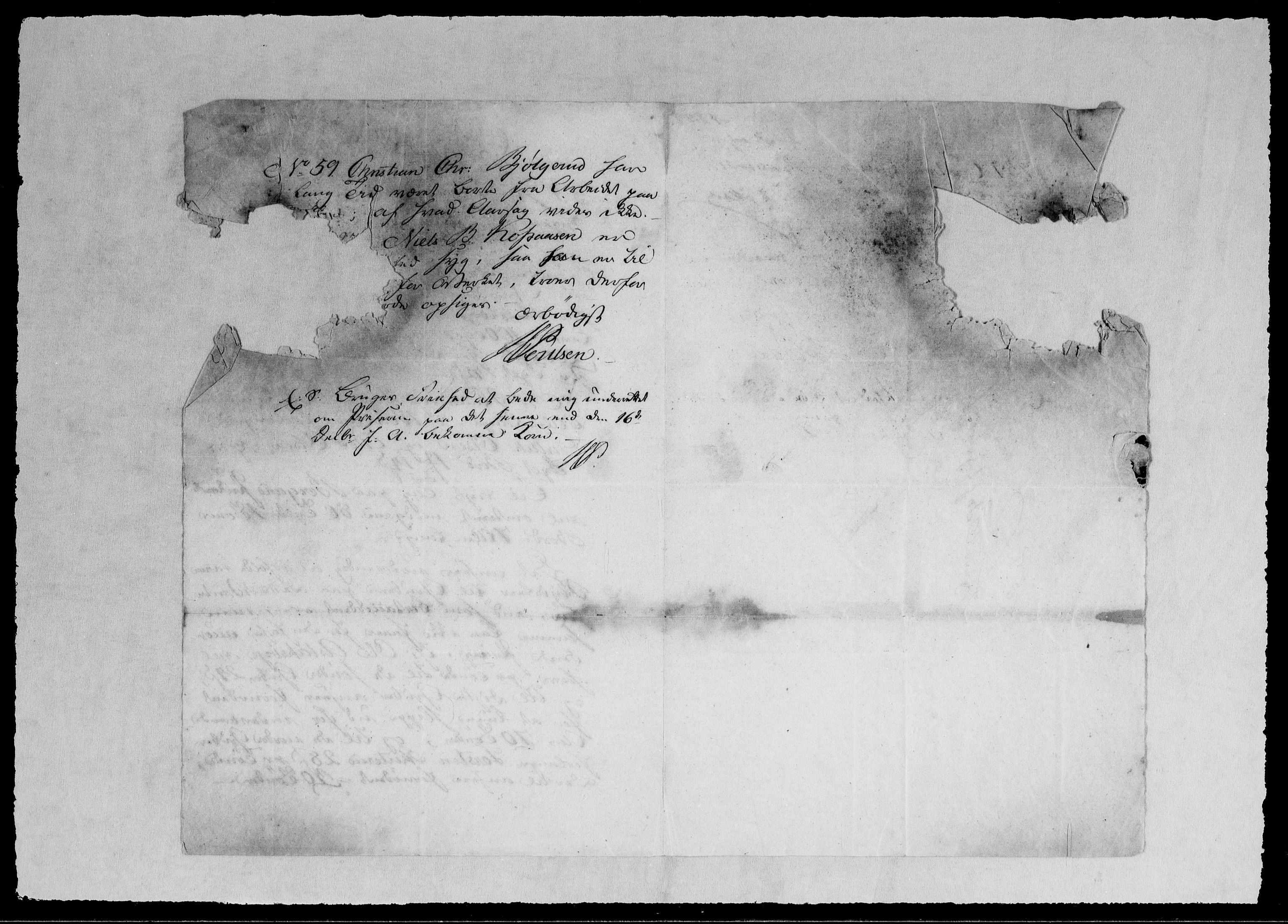 Modums Blaafarveværk, AV/RA-PA-0157/G/Gb/L0097/0001: -- / Innkomne brev A - H, 1826-1827, p. 18