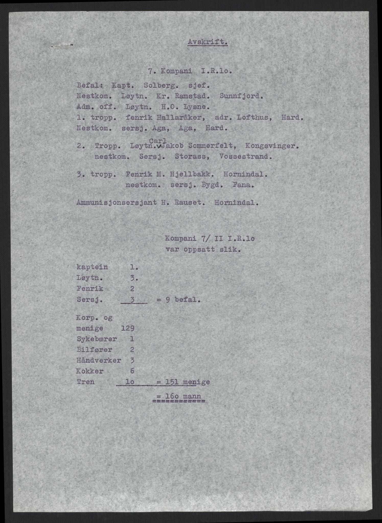 Forsvaret, Forsvarets krigshistoriske avdeling, AV/RA-RAFA-2017/Y/Yb/L0106: II-C-11-433-438  -  4. Divisjon., 1940, p. 507