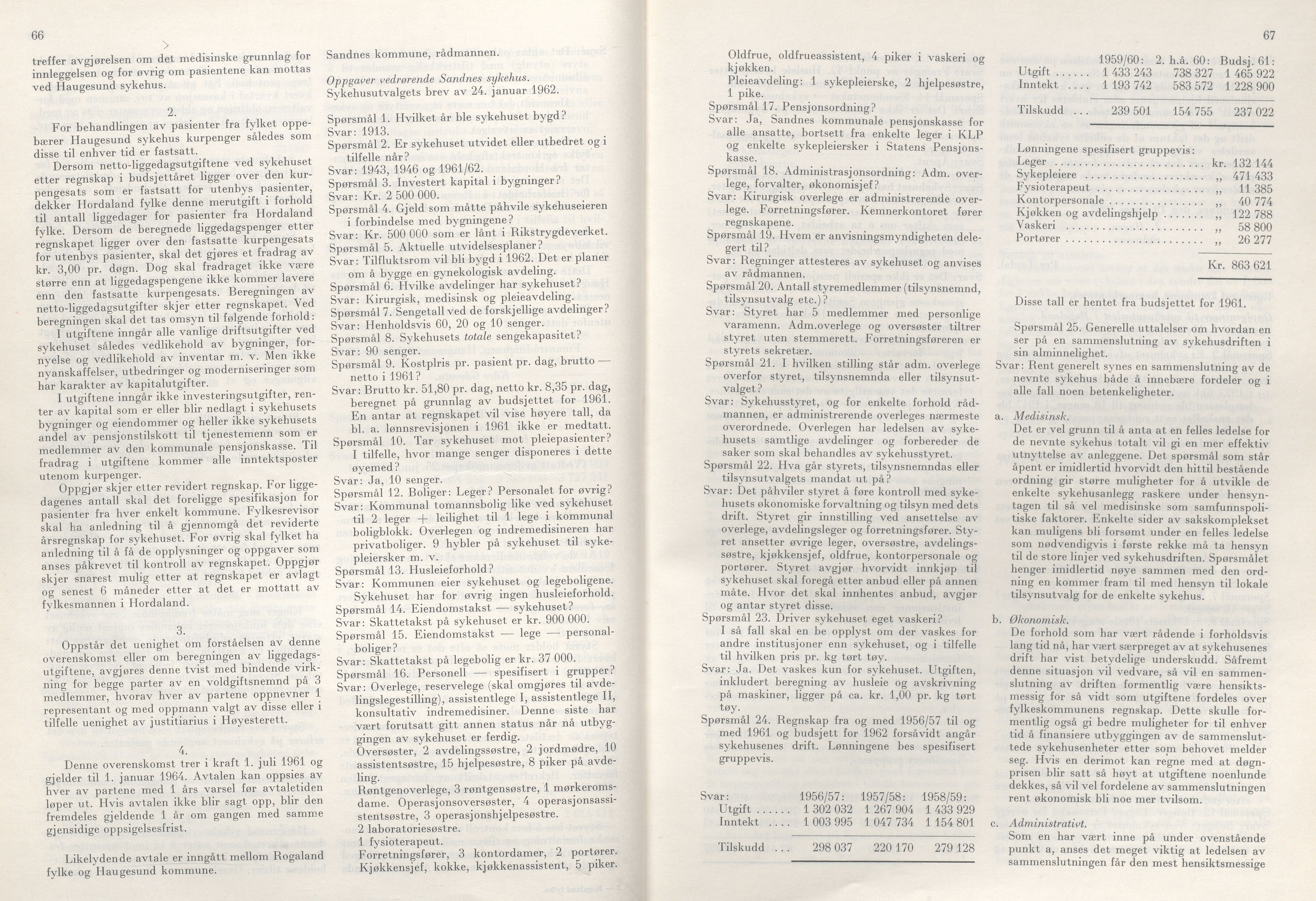 Rogaland fylkeskommune - Fylkesrådmannen , IKAR/A-900/A/Aa/Aaa/L0083: Møtebok , 1963, p. 66-67