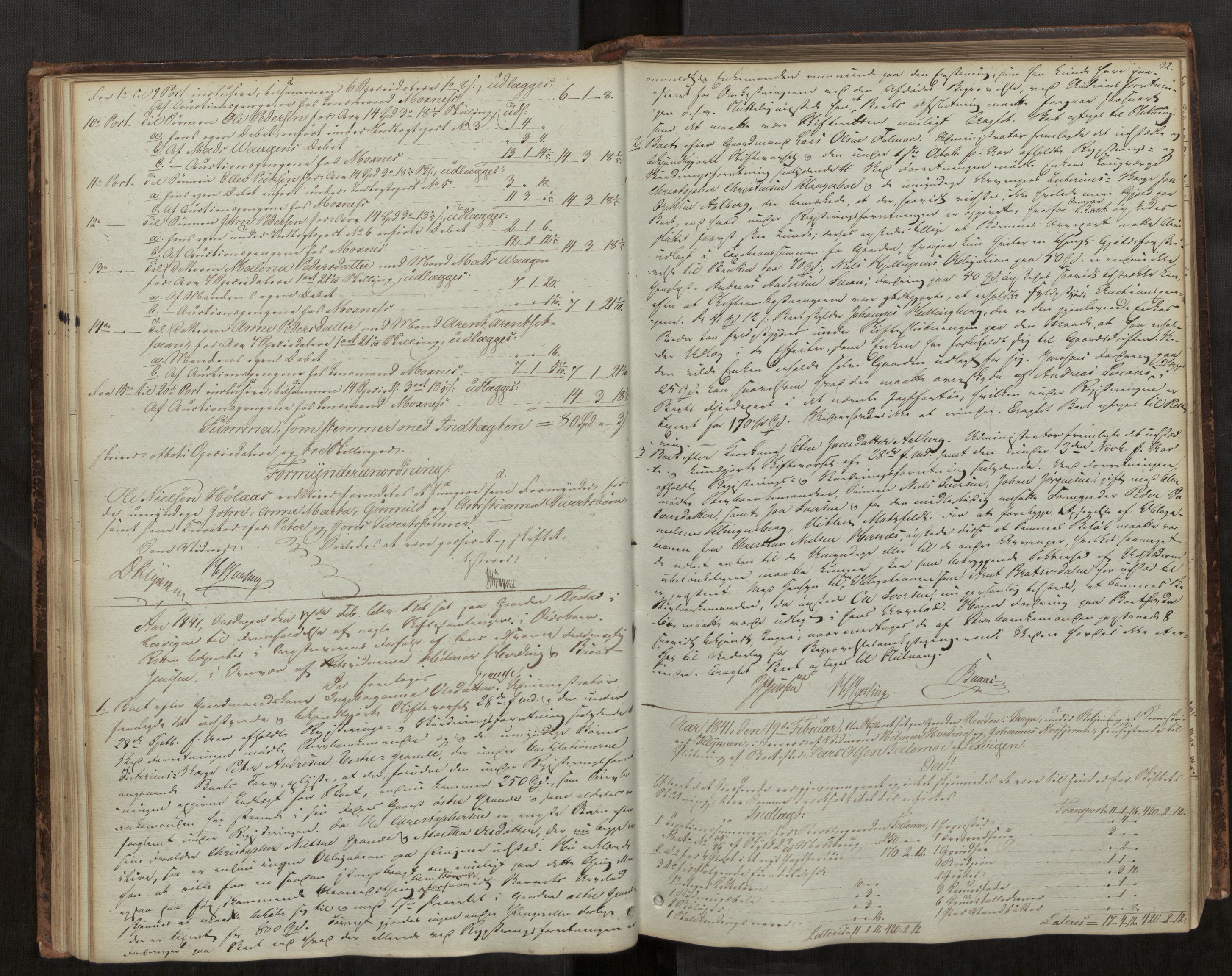 Stjør- og Verdal sorenskriveri, AV/SAT-A-4167/1/3/3A/L0033: Skifteprotokoll 28, 1836-1853, p. 32