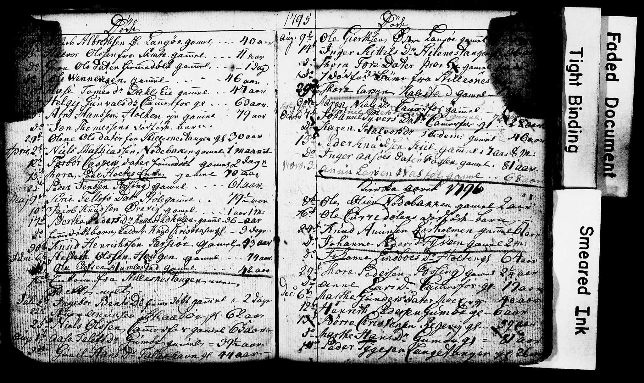 Sannidal kirkebøker, AV/SAKO-A-296/G/Ga/L0001: Parish register (copy) no. 1, 1782-1816