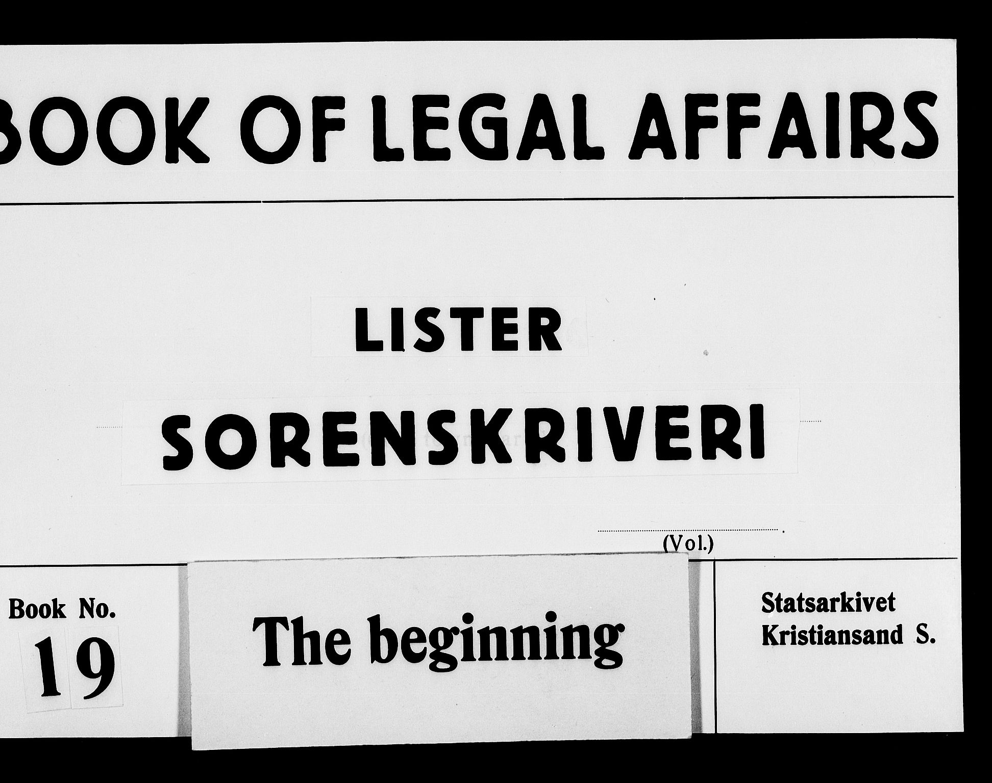 Lister sorenskriveri, AV/SAK-1221-0003/F/Fa/L0019: Tingbok nr 19, 1692-1693