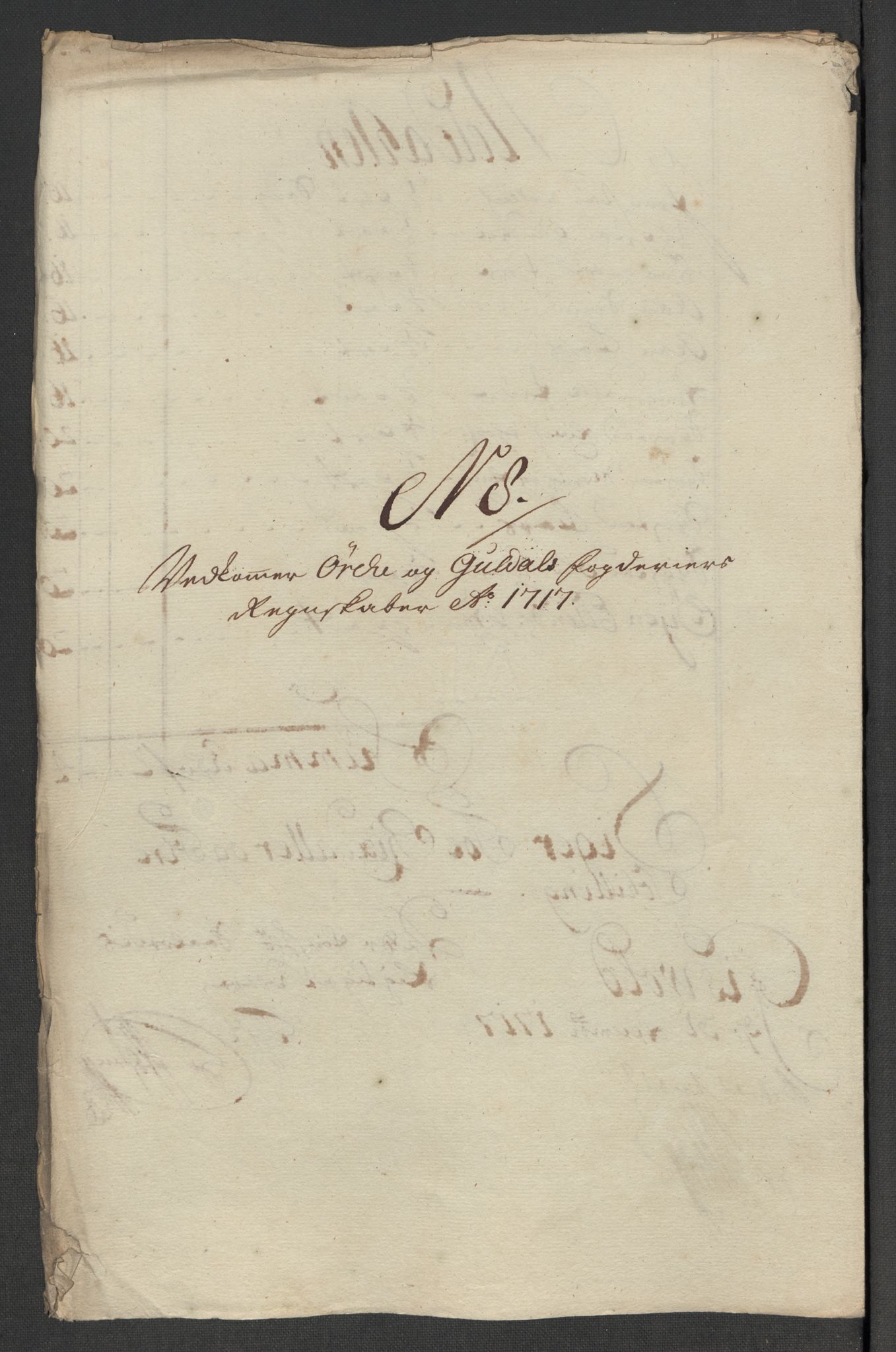 Rentekammeret inntil 1814, Reviderte regnskaper, Fogderegnskap, RA/EA-4092/R60/L3969: Fogderegnskap Orkdal og Gauldal, 1717, p. 151