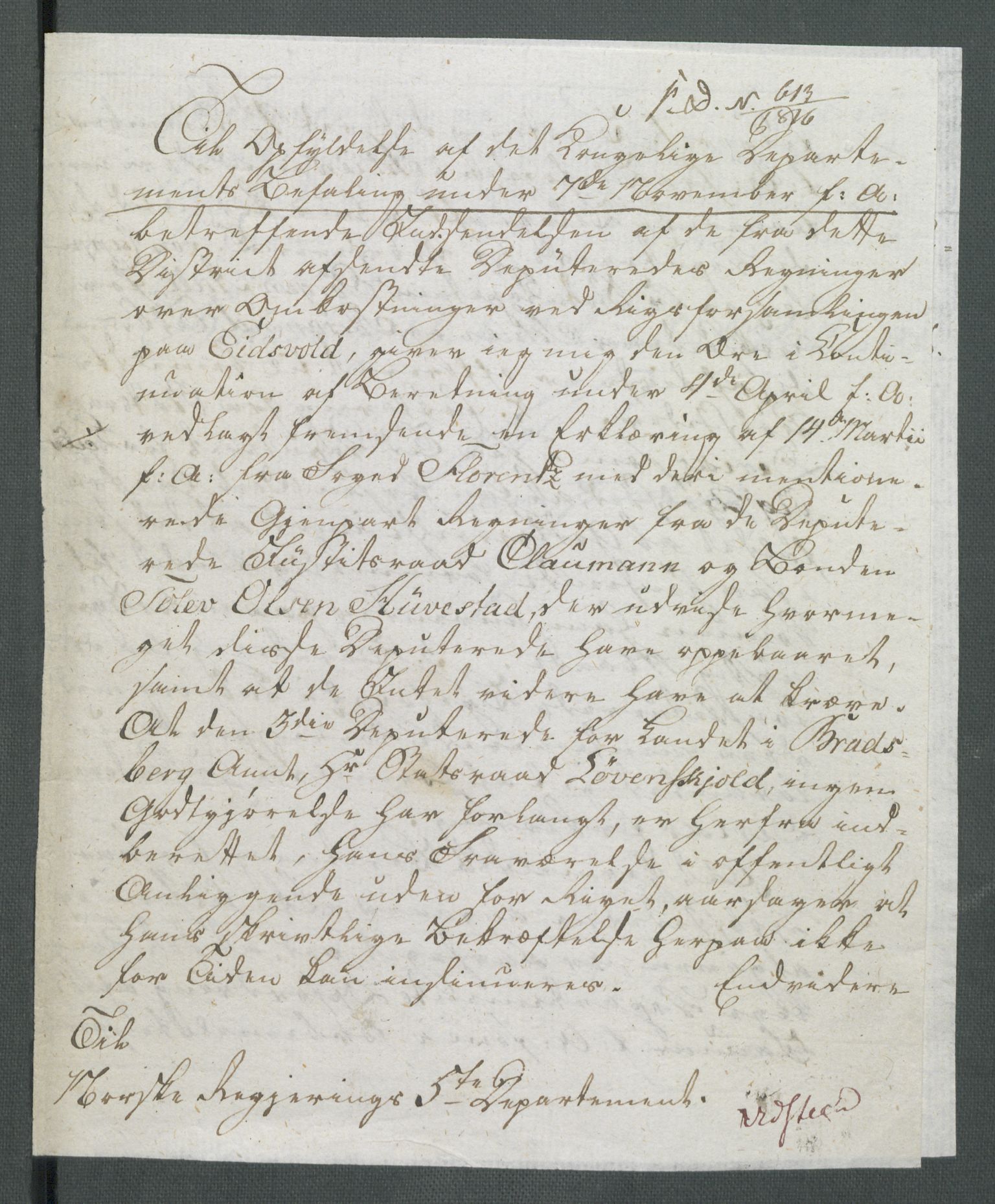 5. departement for finans-, handels- og tollfaget, AV/RA-S-3893/C/Cb/L0014: Regninger fra Riksforsamlingens deputerede, 1814, p. 214