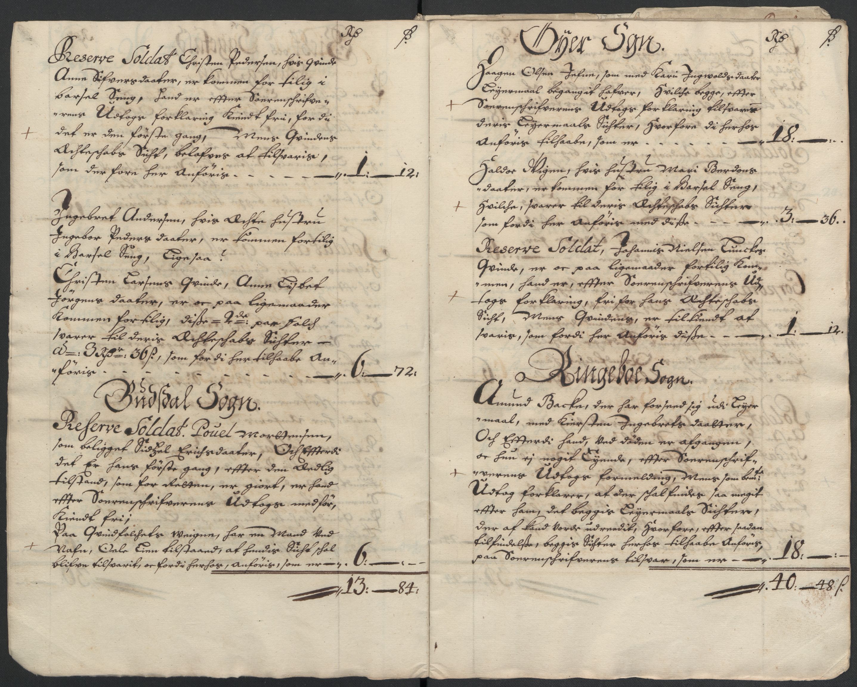 Rentekammeret inntil 1814, Reviderte regnskaper, Fogderegnskap, AV/RA-EA-4092/R17/L1177: Fogderegnskap Gudbrandsdal, 1704, p. 7