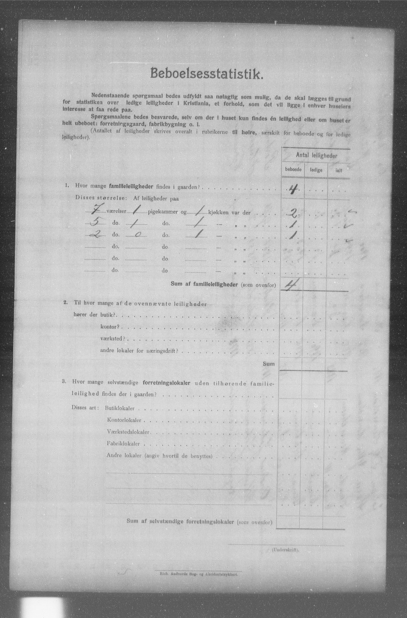 OBA, Municipal Census 1904 for Kristiania, 1904, p. 11211