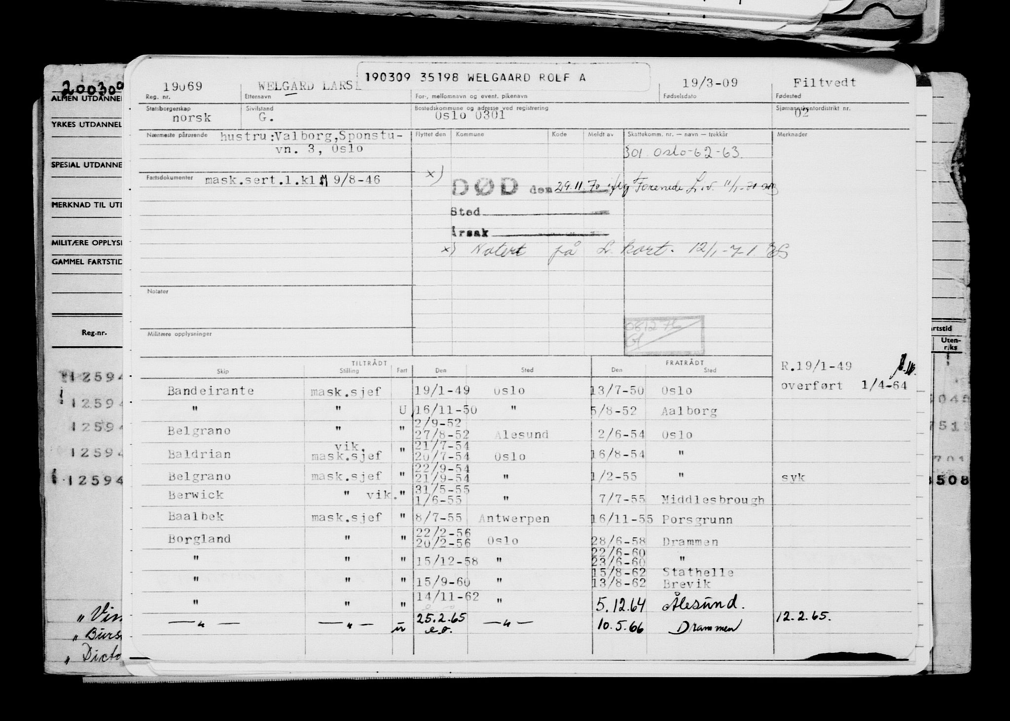 Direktoratet for sjømenn, AV/RA-S-3545/G/Gb/L0082: Hovedkort, 1909, p. 294