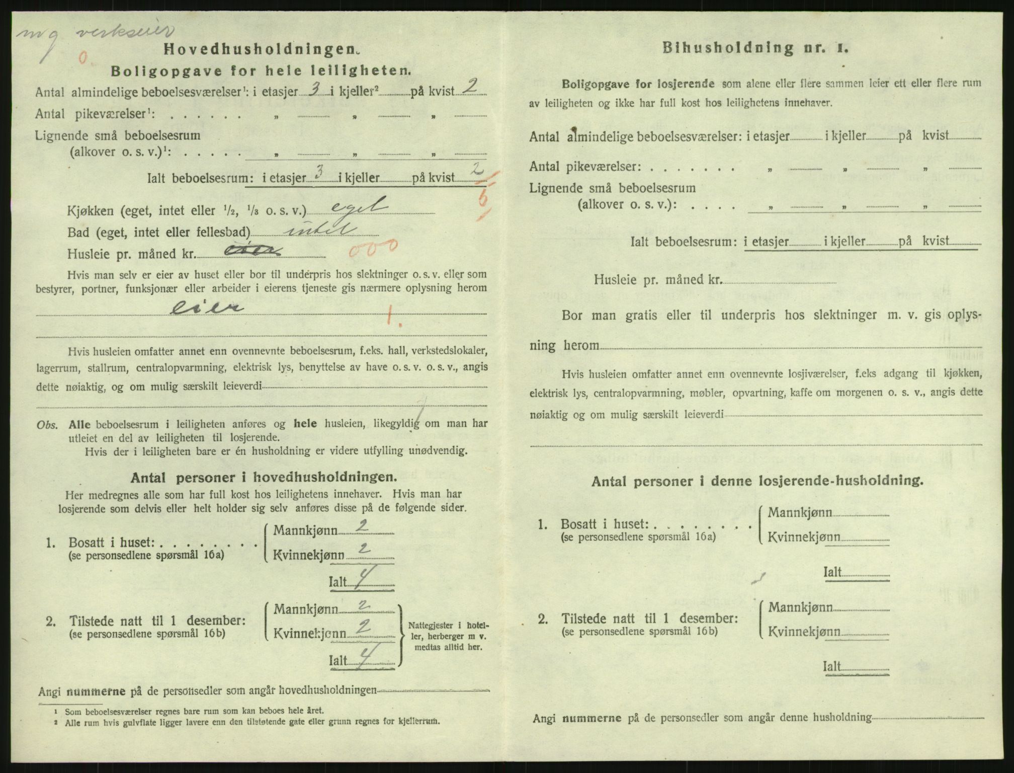 SAK, 1920 census for Grimstad, 1920, p. 2158