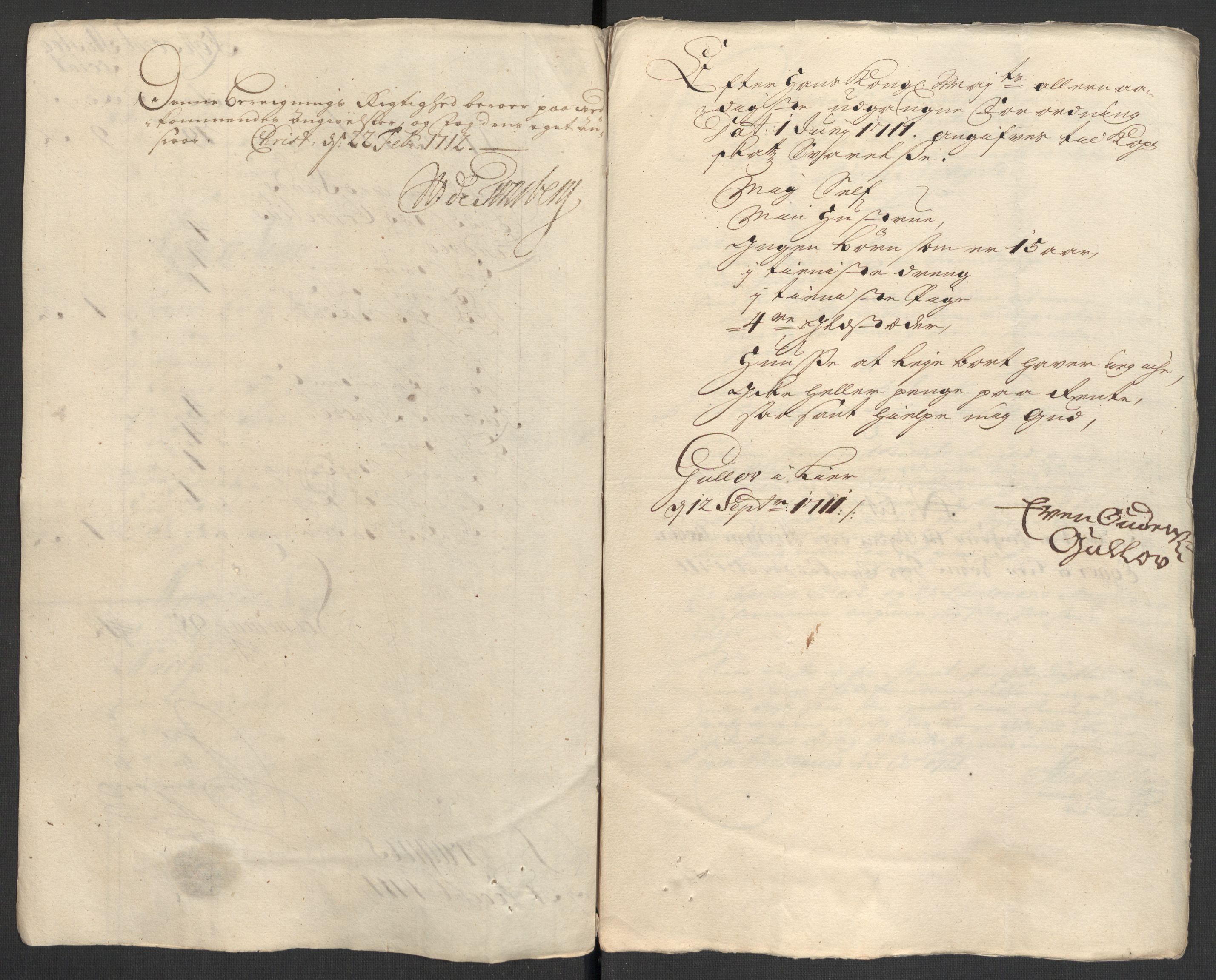 Rentekammeret inntil 1814, Reviderte regnskaper, Fogderegnskap, AV/RA-EA-4092/R31/L1705: Fogderegnskap Hurum, Røyken, Eiker, Lier og Buskerud, 1711, p. 268