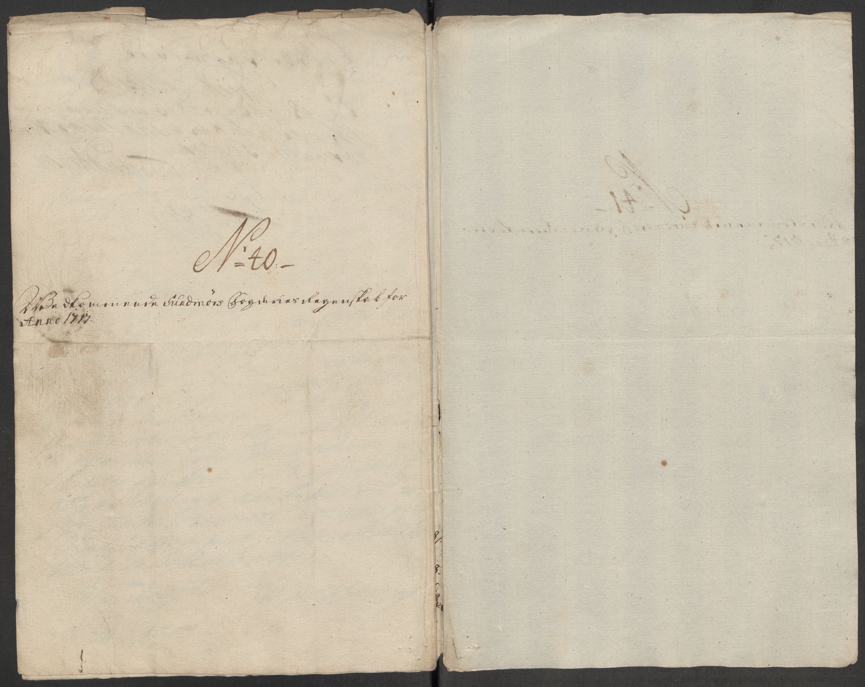 Rentekammeret inntil 1814, Reviderte regnskaper, Fogderegnskap, AV/RA-EA-4092/R54/L3569: Fogderegnskap Sunnmøre, 1717, p. 322