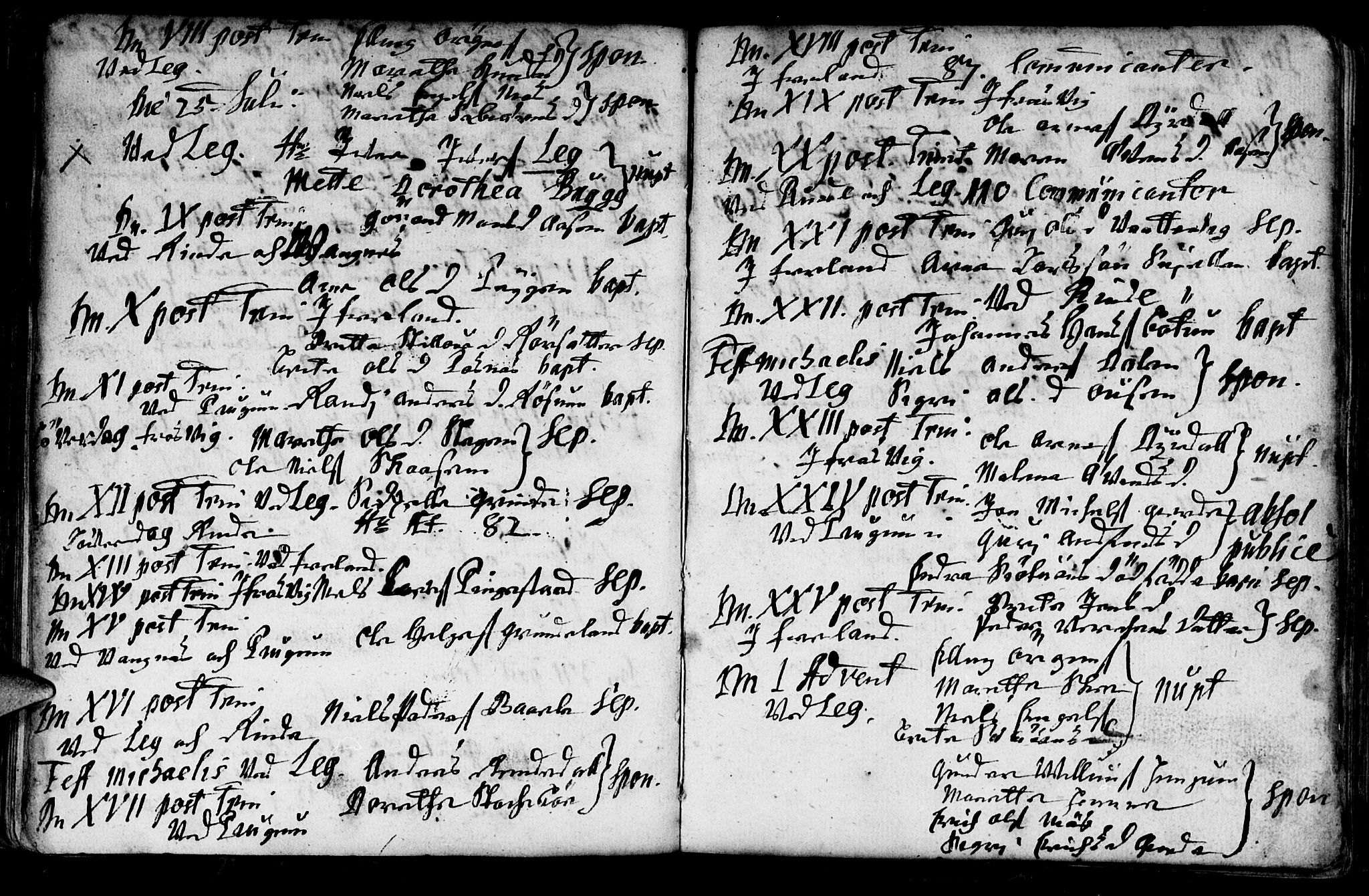 Leikanger sokneprestembete, AV/SAB-A-81001/H/Haa/Haaa/L0001: Parish register (official) no. A 1, 1690-1734, p. 77