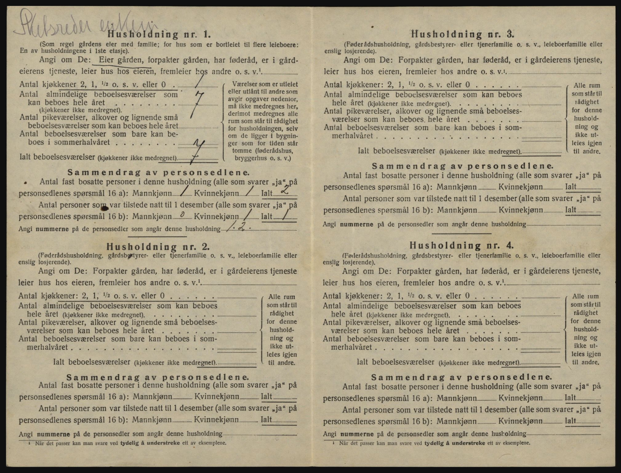 SAO, 1920 census for Onsøy, 1920, p. 1979