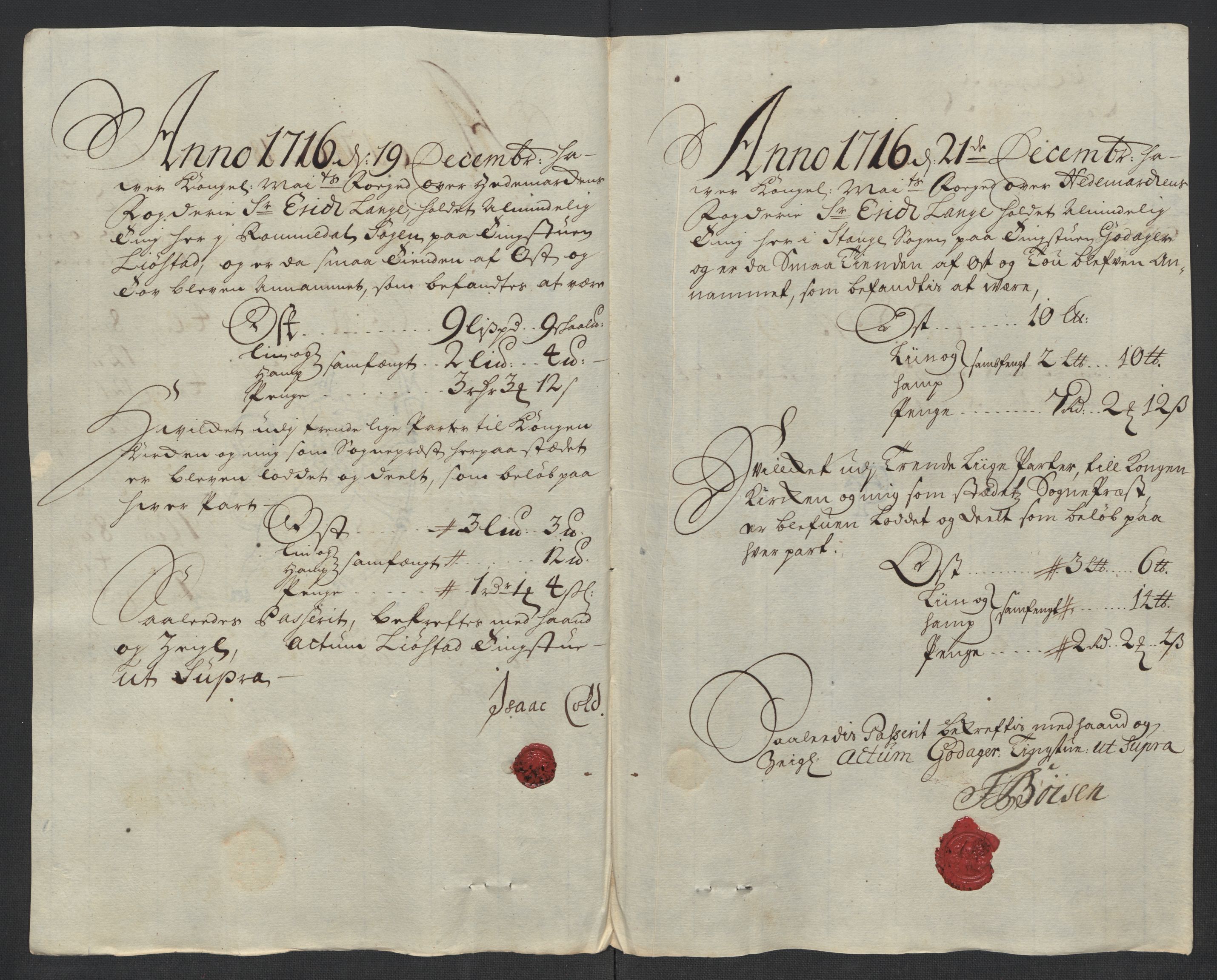 Rentekammeret inntil 1814, Reviderte regnskaper, Fogderegnskap, RA/EA-4092/R16/L1055: Fogderegnskap Hedmark, 1716, p. 244