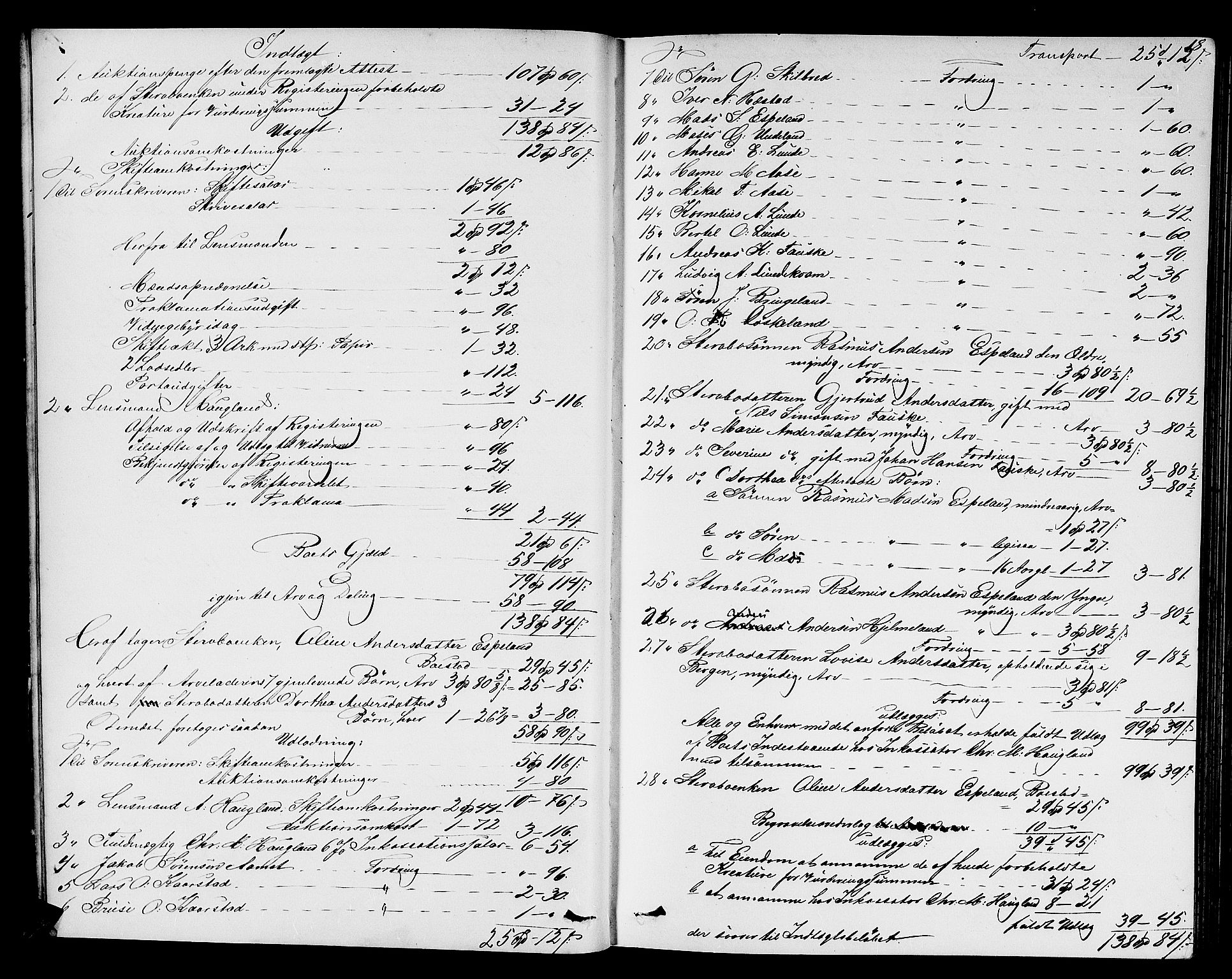 Sunnfjord tingrett, AV/SAB-A-3201/1/H/Hd/L0005: Skifteutlodningsprotokoll, 1874-1881, p. 17b-18a