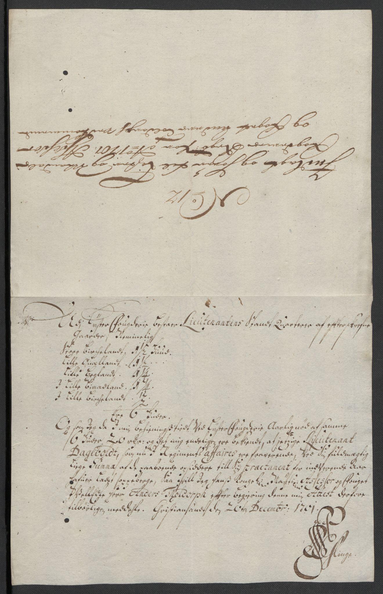 Rentekammeret inntil 1814, Reviderte regnskaper, Fogderegnskap, RA/EA-4092/R43/L2549: Fogderegnskap Lista og Mandal, 1701-1702, p. 113