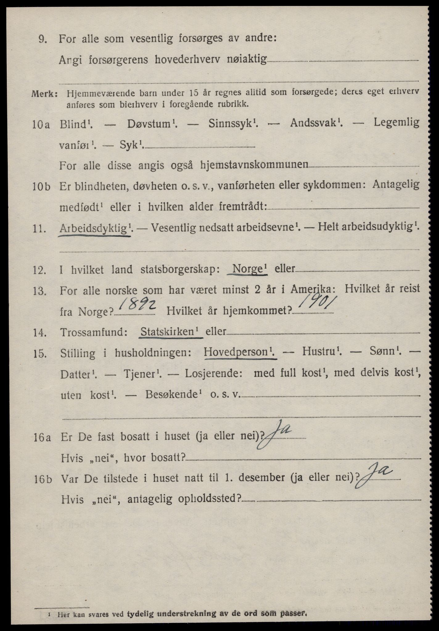 SAT, 1920 census for Eid, 1920, p. 482