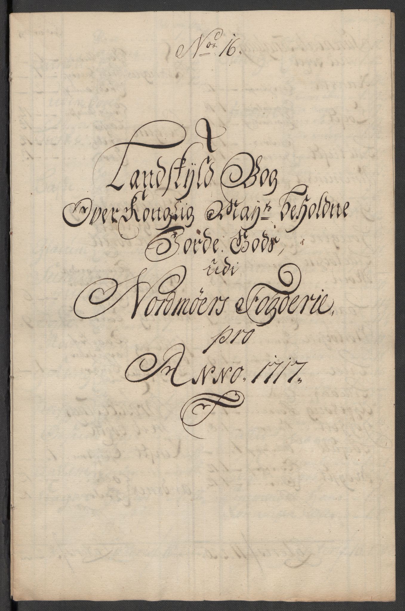 Rentekammeret inntil 1814, Reviderte regnskaper, Fogderegnskap, RA/EA-4092/R56/L3750: Fogderegnskap Nordmøre, 1717, p. 164