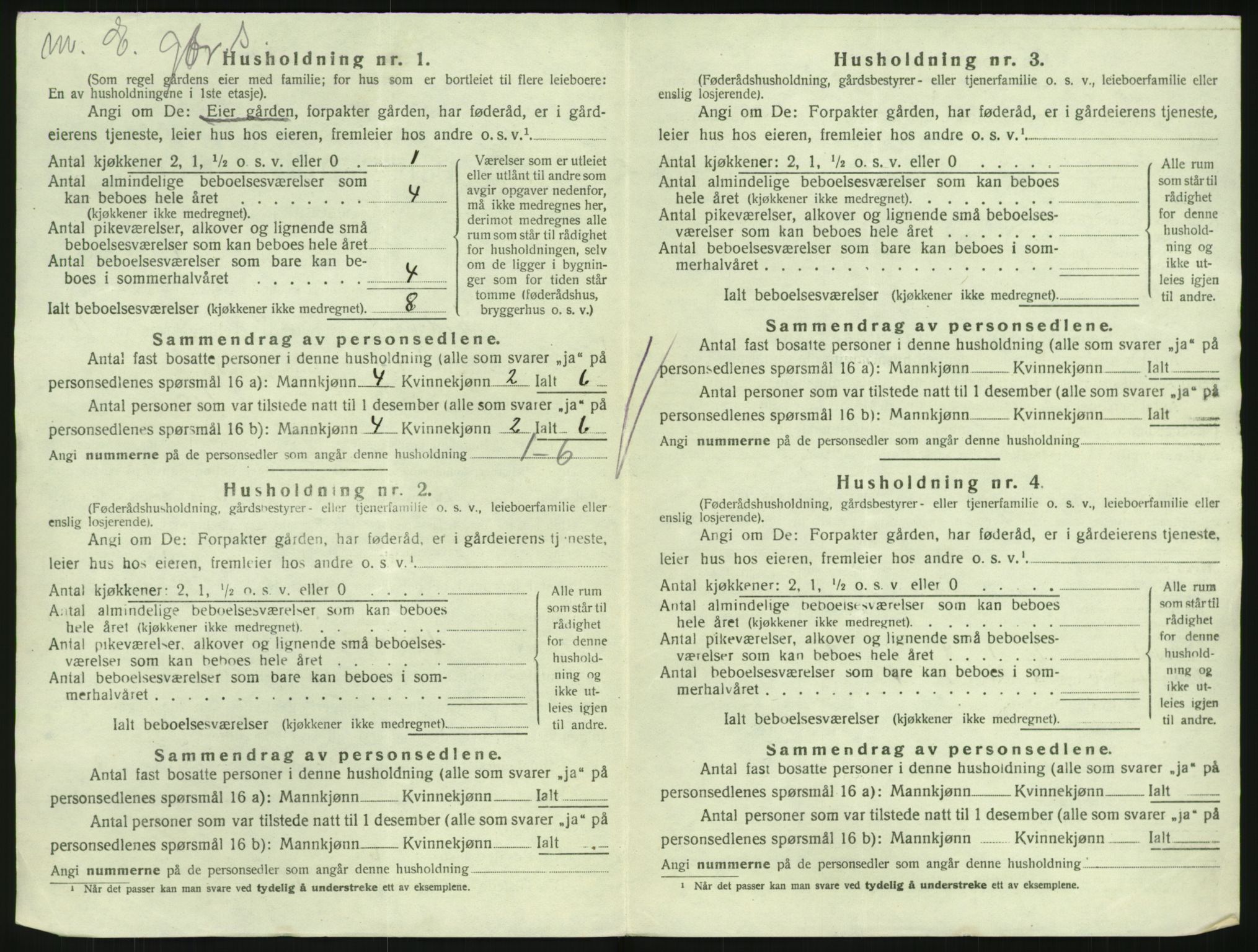 SAKO, 1920 census for Hedrum, 1920, p. 904