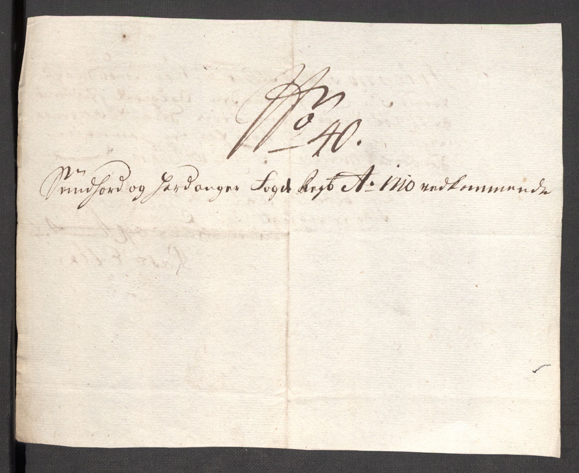 Rentekammeret inntil 1814, Reviderte regnskaper, Fogderegnskap, AV/RA-EA-4092/R48/L2986: Fogderegnskap Sunnhordland og Hardanger, 1709-1710, p. 576