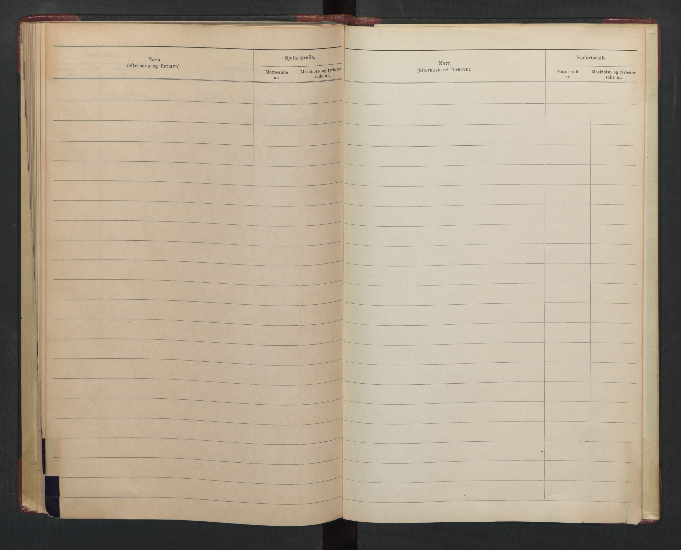 Tvedestrand mønstringskrets, SAK/2031-0011/F/Fb/L0026: Register til hovedrulle A og B, U-42, 1930-1949, p. 53